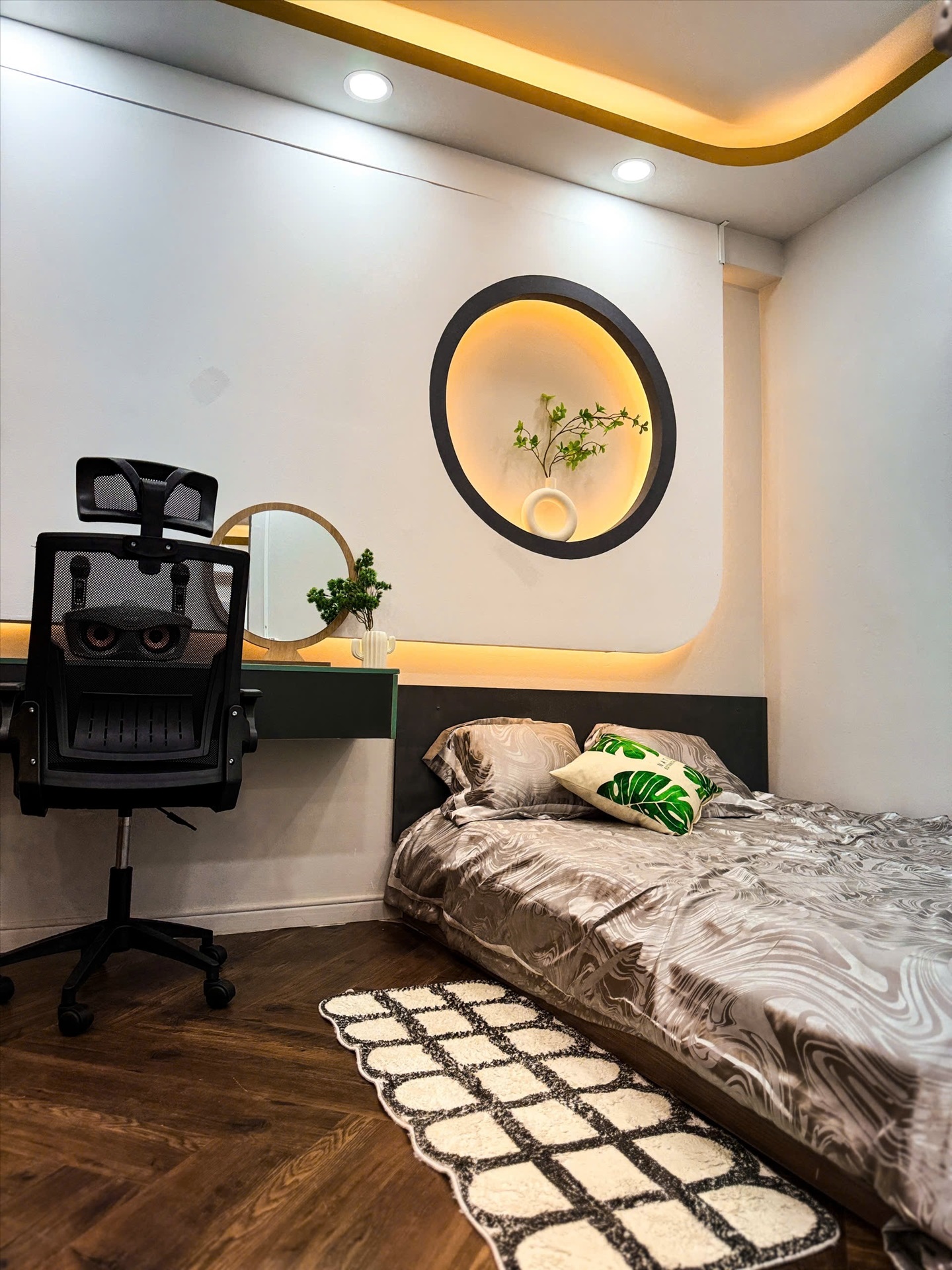 Phòng trọ 1 Phòng ngủ 45m2 tại Kinghome Cộng Hòa - Tân Bình - Phòng ngủ
