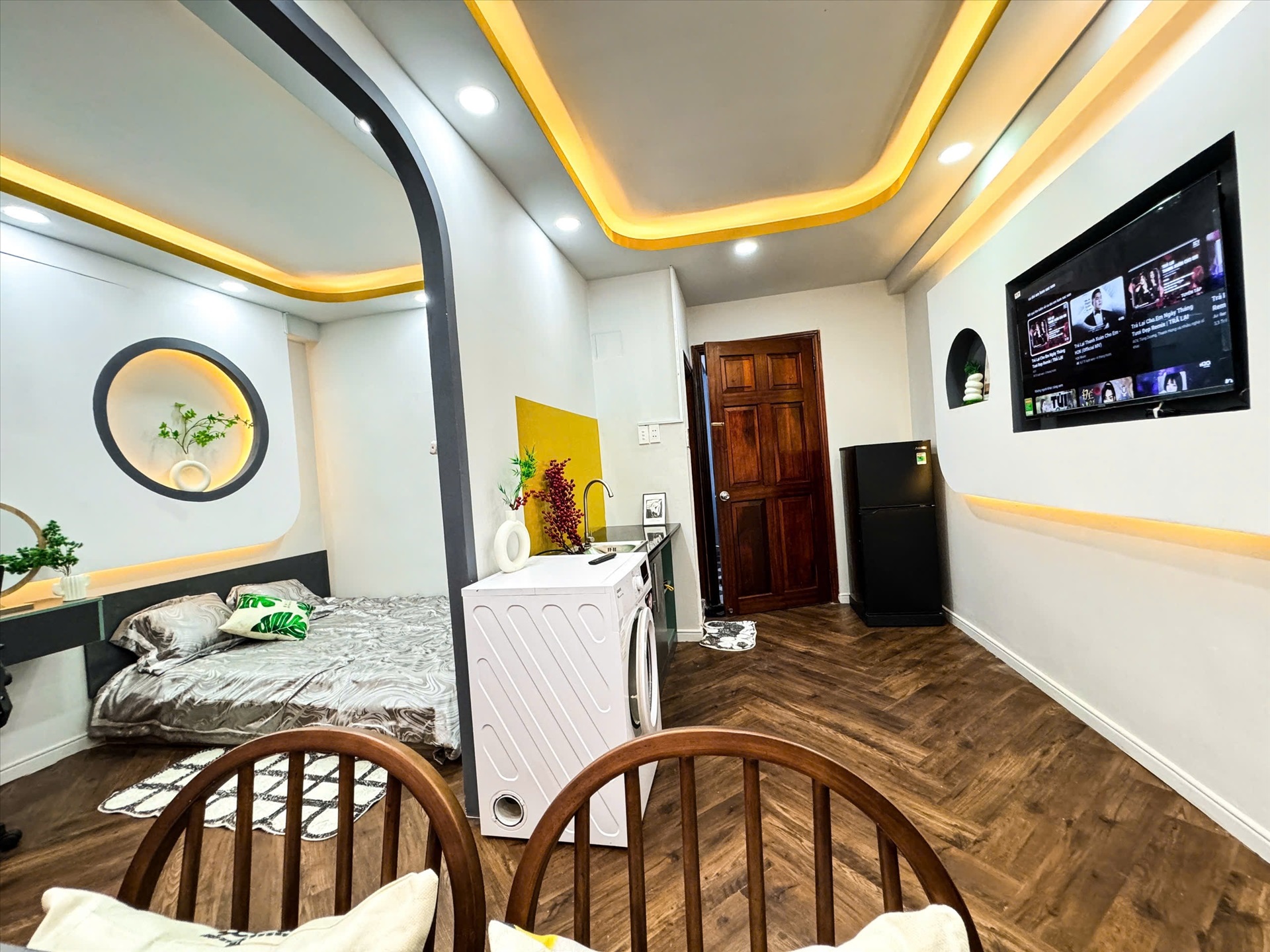 Phòng trọ 1 Phòng ngủ 45m2 tại Kinghome Cộng Hòa - Tân Bình - Phòng bếp