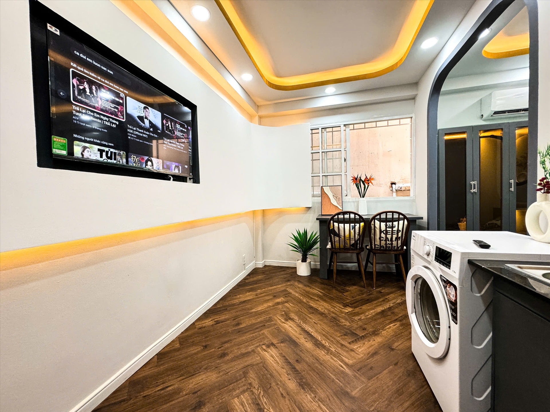 Phòng trọ 1 Phòng ngủ 45m2 tại Kinghome Cộng Hòa - Tân Bình - Phòng bếp