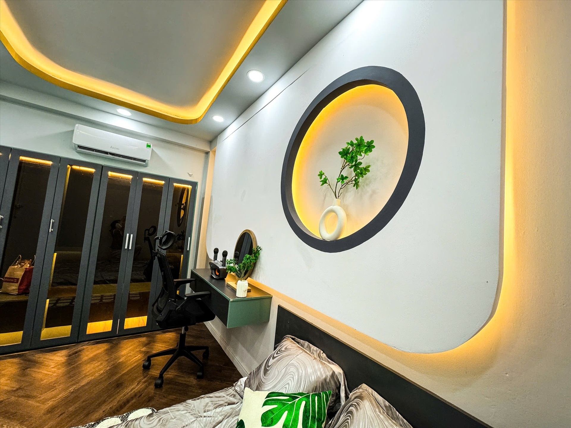 Phòng trọ 1 Phòng ngủ 45m2 tại Kinghome Cộng Hòa - Tân Bình - Phòng ngủ