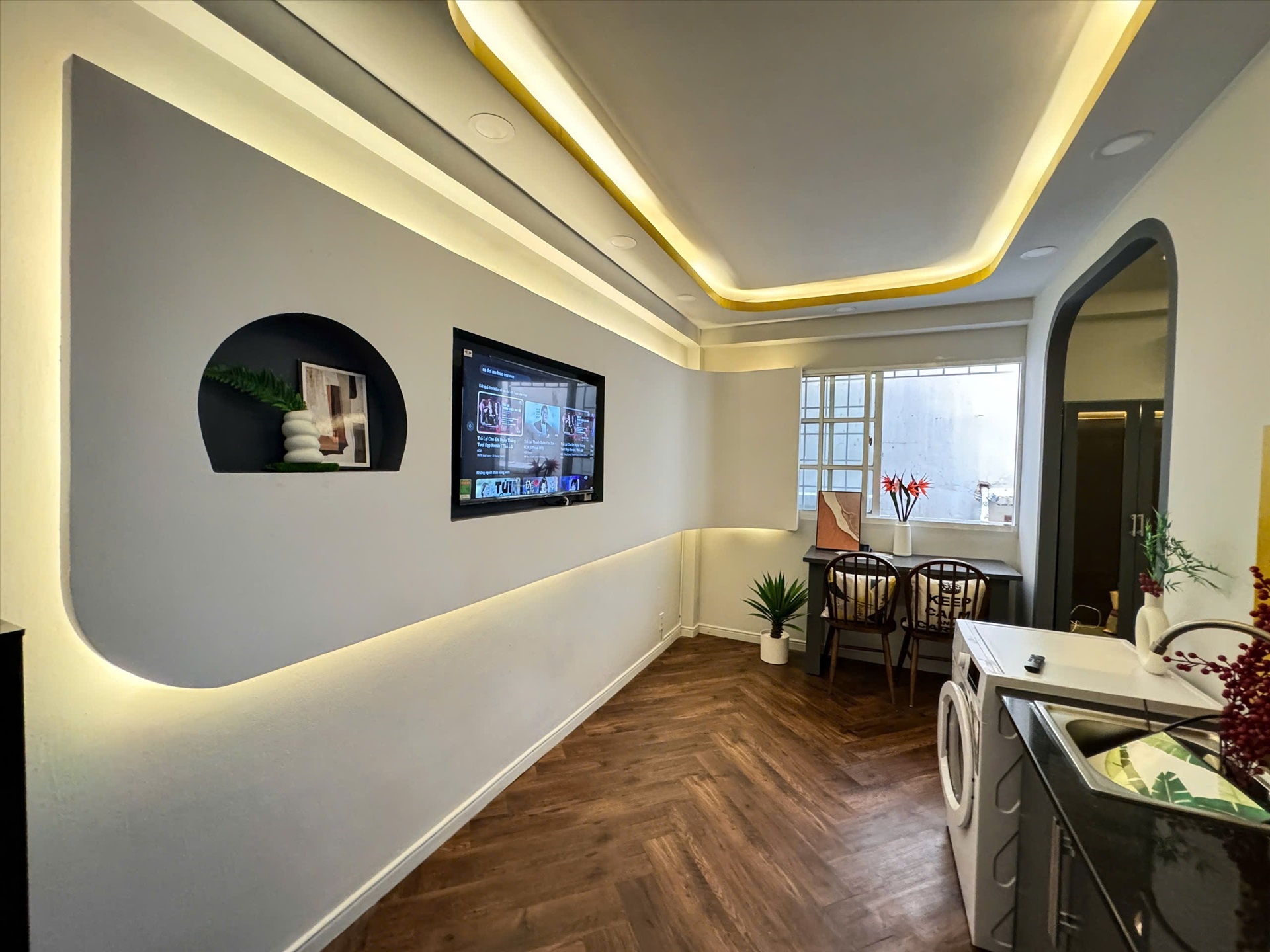Phòng trọ 1 Phòng ngủ 45m2 tại Kinghome Cộng Hòa - Tân Bình - Phòng bếp