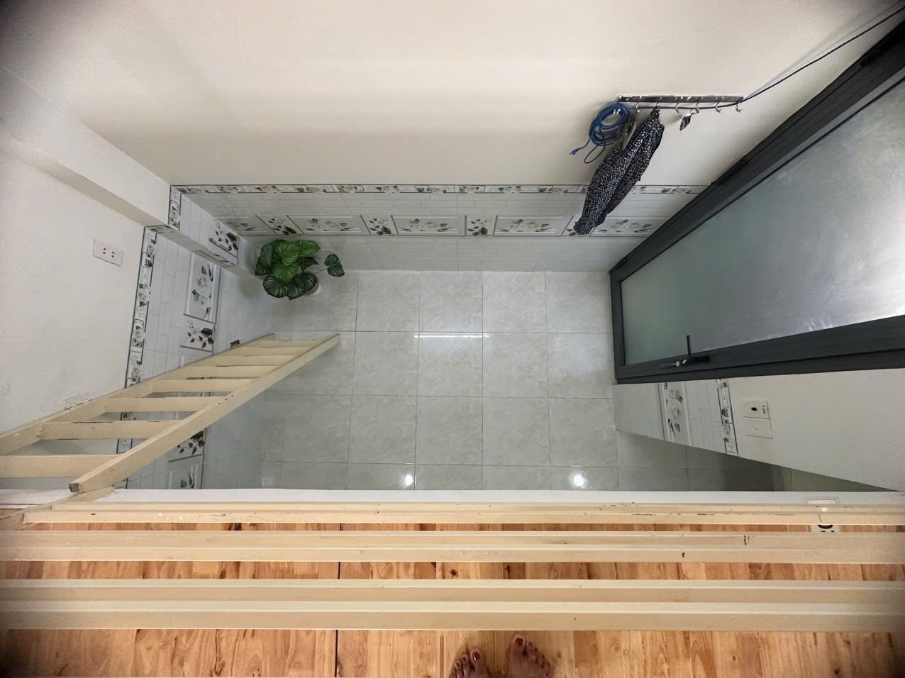 Phòng trọ Duplex 20m2 tại NF Apartment Tô Hiệu - Tân Phú - Phòng ngủ