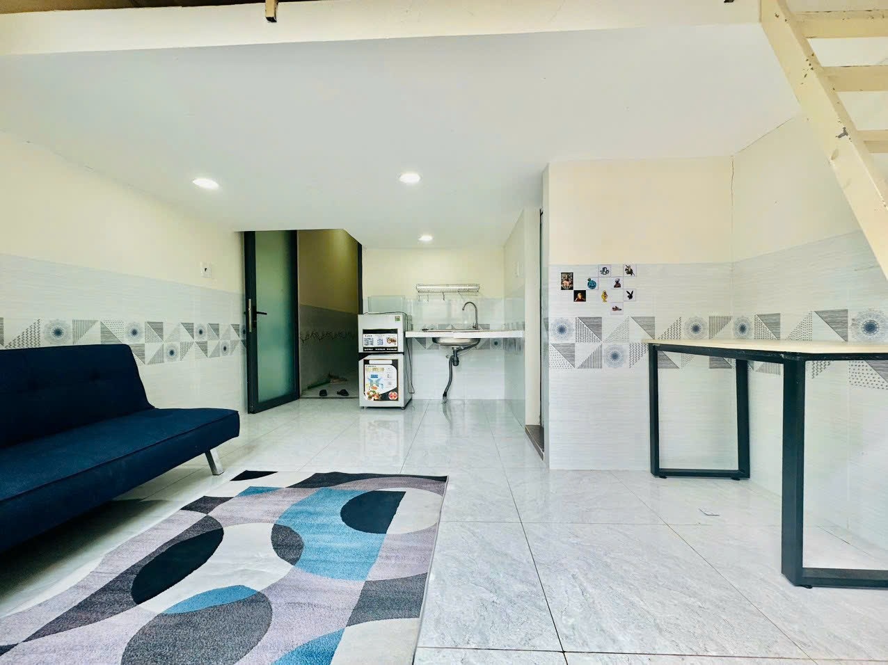 Phòng trọ Studio 25m2 tại NF Apartment Tô Hiệu - Tân Phú - Phòng ngủ