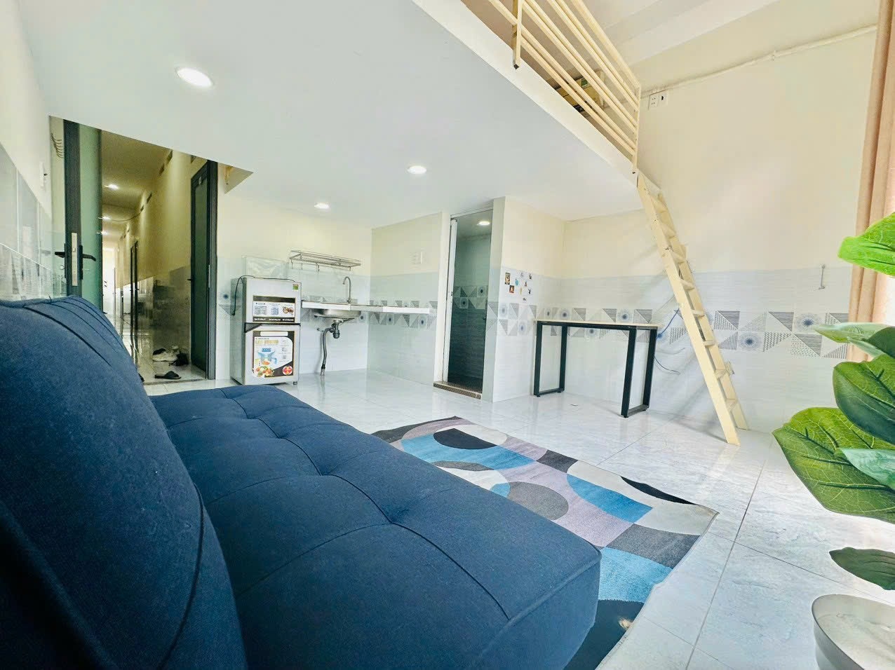 Phòng trọ Studio 25m2 tại NF Apartment Tô Hiệu - Tân Phú - Phòng ngủ