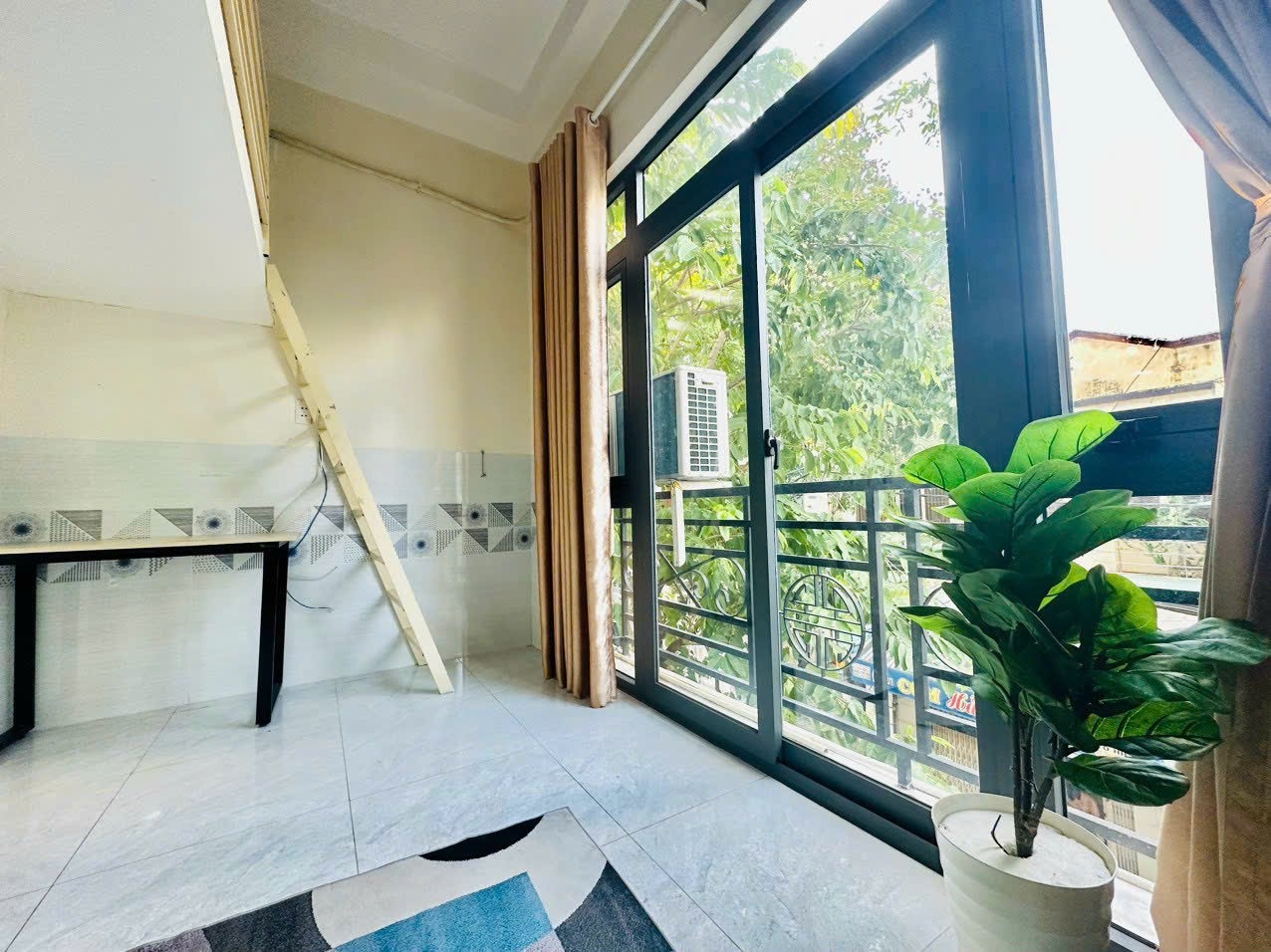 Phòng trọ Studio 25m2 tại NF Apartment Tô Hiệu - Tân Phú - Phòng ngủ