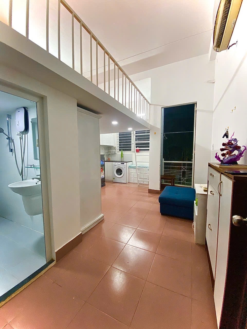 Phòng trọ Duplex 25m2 tại TVQ House Bùi Đình Túy - Bình Thạnh - Phòng ngủ