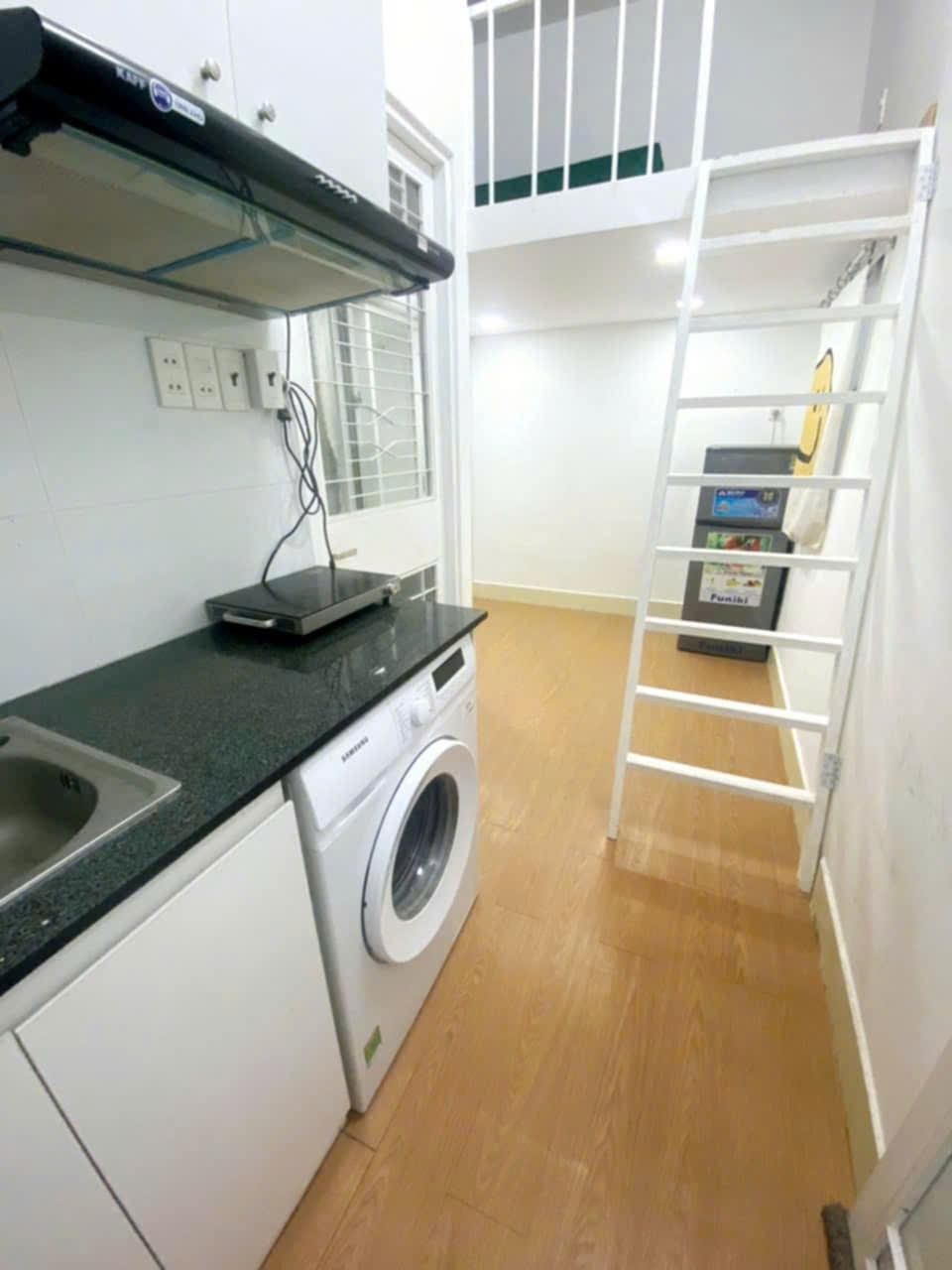 Phòng trọ Duplex 25m2 tại TVQ House Bùi Đình Túy - Bình Thạnh - Phòng ngủ