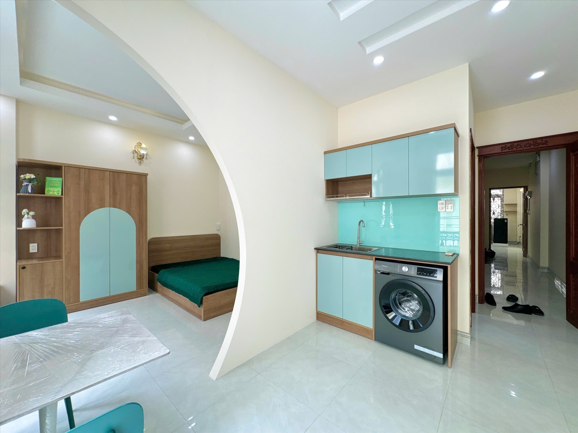 Phòng trọ 1 Phòng ngủ 40m2 tại Masterhome Phan Đăng Lưu - Bình Thạnh - Phòng ngủ