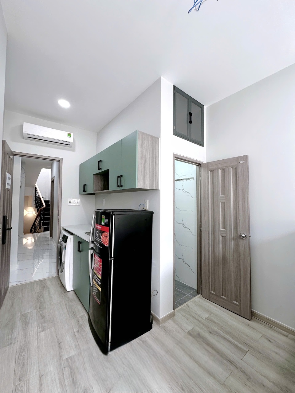 Phòng trọ Studio 20m2 tại GP House Hai Bà Trưng - Quận 3 - Phòng ngủ