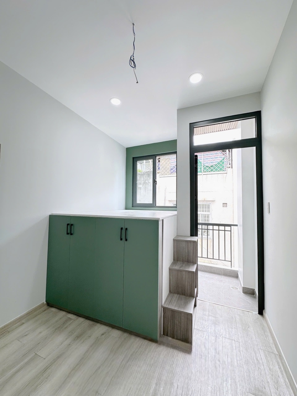 Phòng trọ Studio 20m2 tại GP House Hai Bà Trưng - Quận 3 - Phòng ngủ