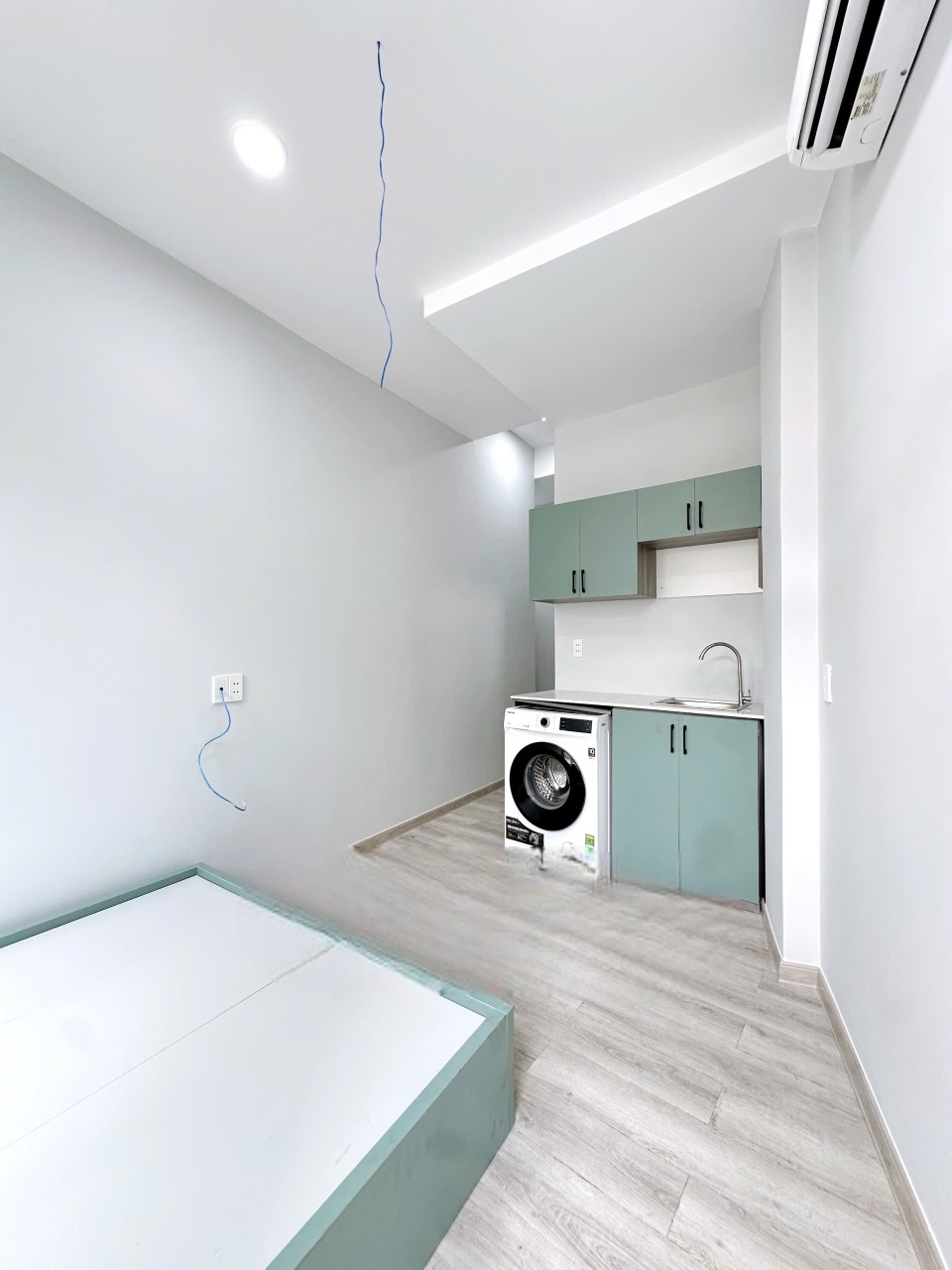 Phòng trọ Studio 20m2 tại GP House Hai Bà Trưng - Quận 3 - Phòng ngủ