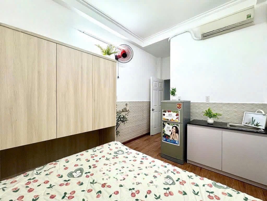 Phòng trọ Studio 15m2 tại NTD Home Lê Ngã - Tân Phú - Phòng ngủ