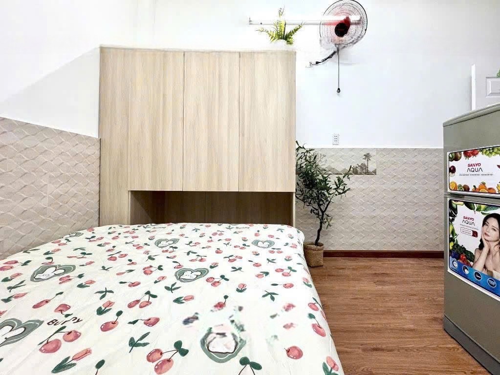 Phòng trọ Studio 15m2 tại NTD Home Lê Ngã - Tân Phú - Phòng ngủ