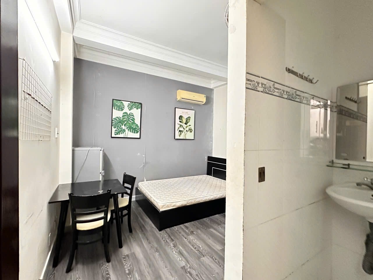 Phòng trọ Studio 25m2 tại MTT House Nguyễn Trọng Tuyển - Phú Nhuận - Phòng ngủ