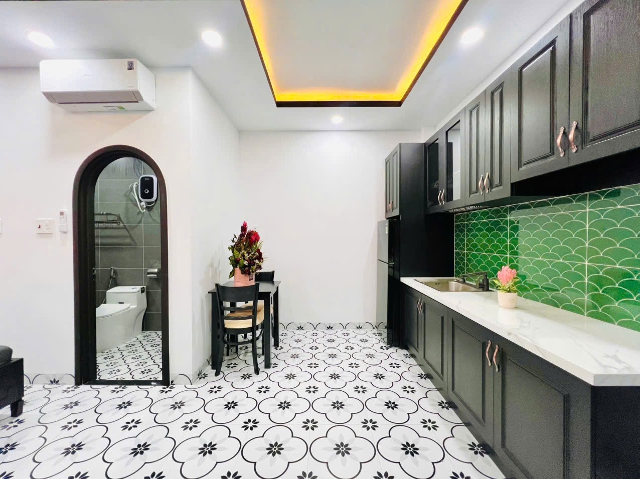 Phòng trọ Studio 25m2 tại Lacasa Home Trương Phước Phan - Bình Tân - Phòng ngủ