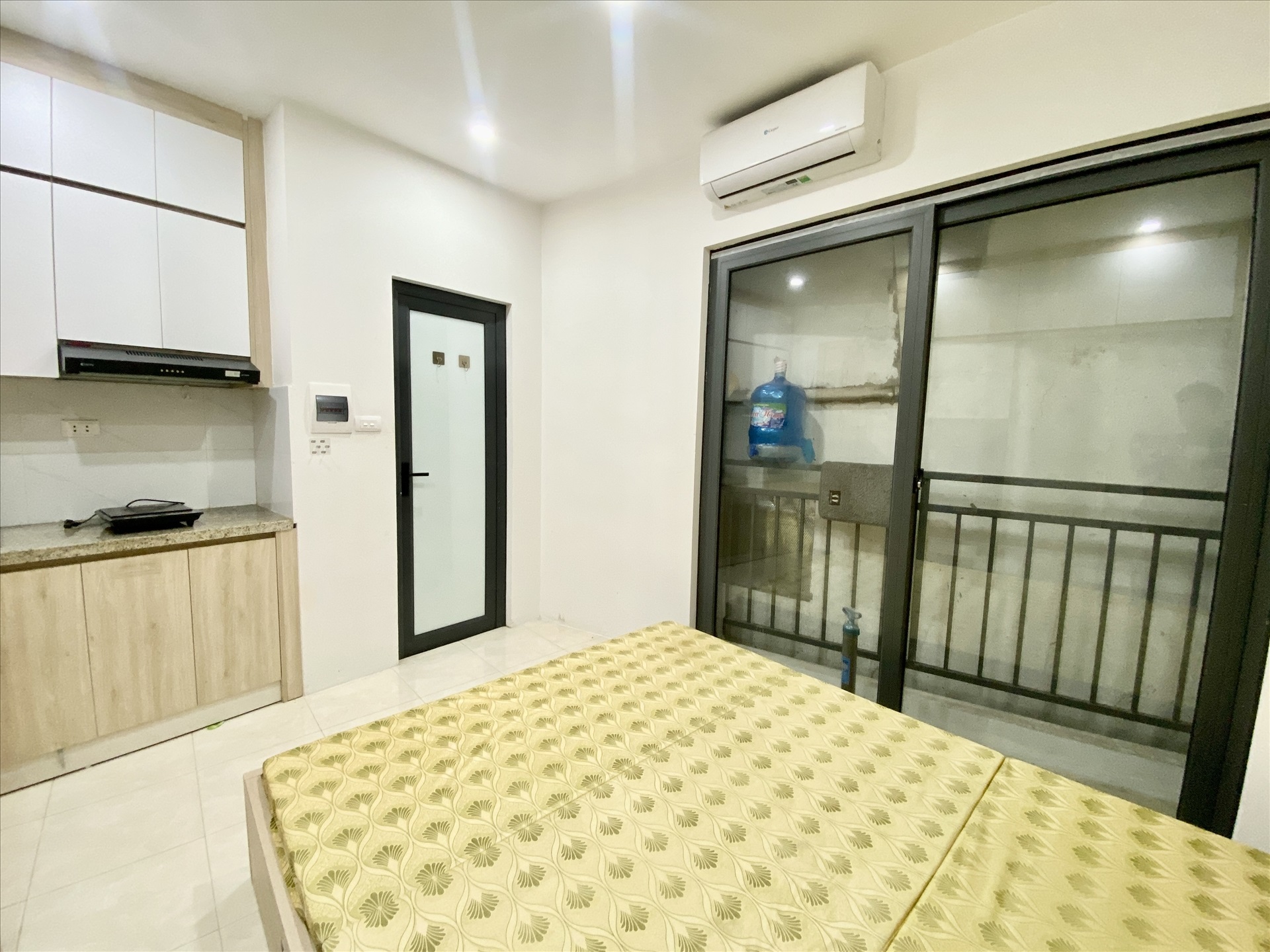 Phòng trọ Studio 25m2 tại Funhome Gốc Đề - Hoàng Mai - Phòng ngủ