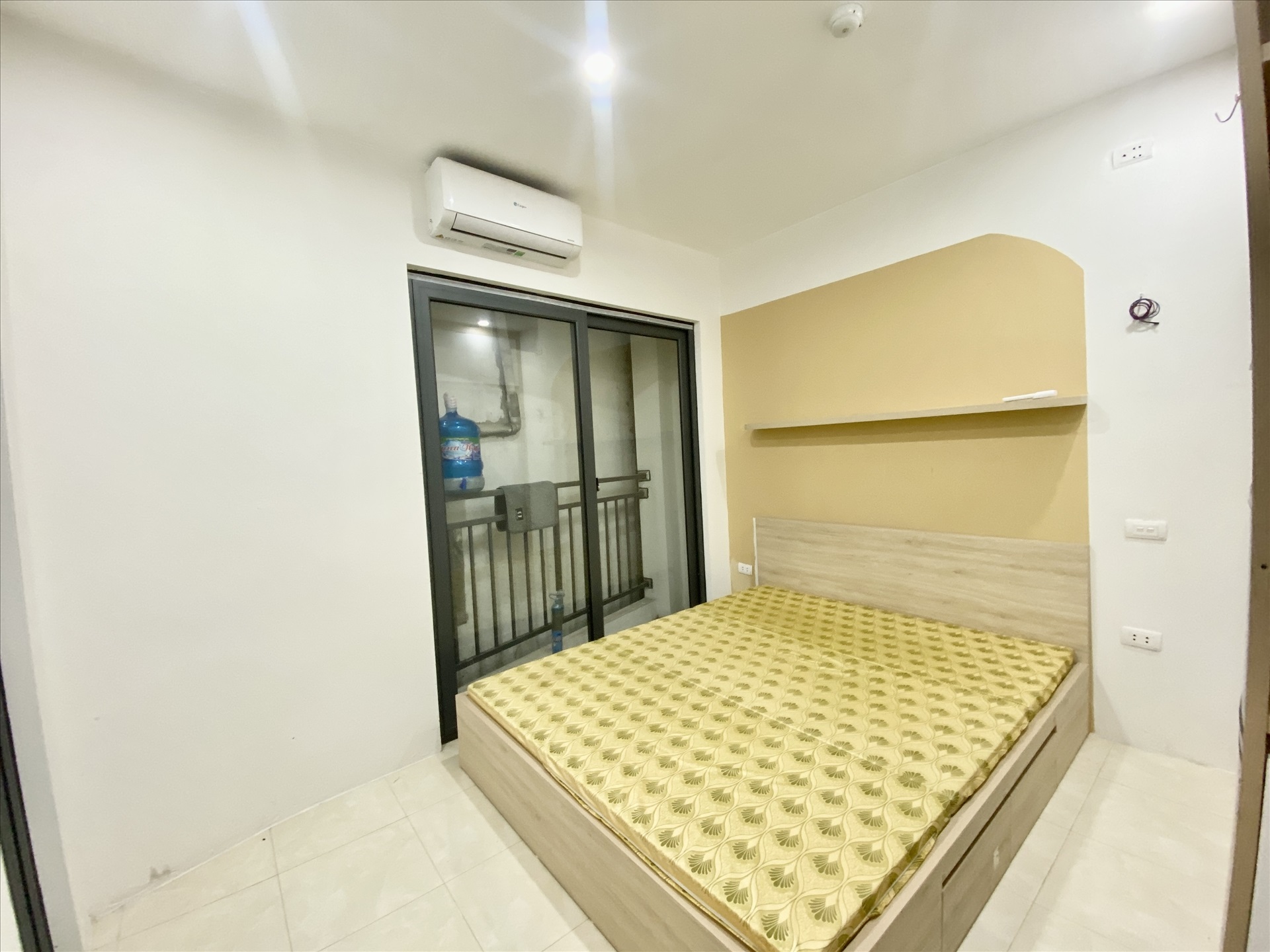Phòng trọ Studio 25m2 tại Funhome Gốc Đề - Hoàng Mai - Phòng ngủ