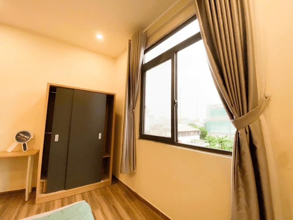 Phòng trọ Studio 25m2 tại Anh Ng House  Nguyễn Cảnh Dị - Tân Bình - Phòng ngủ