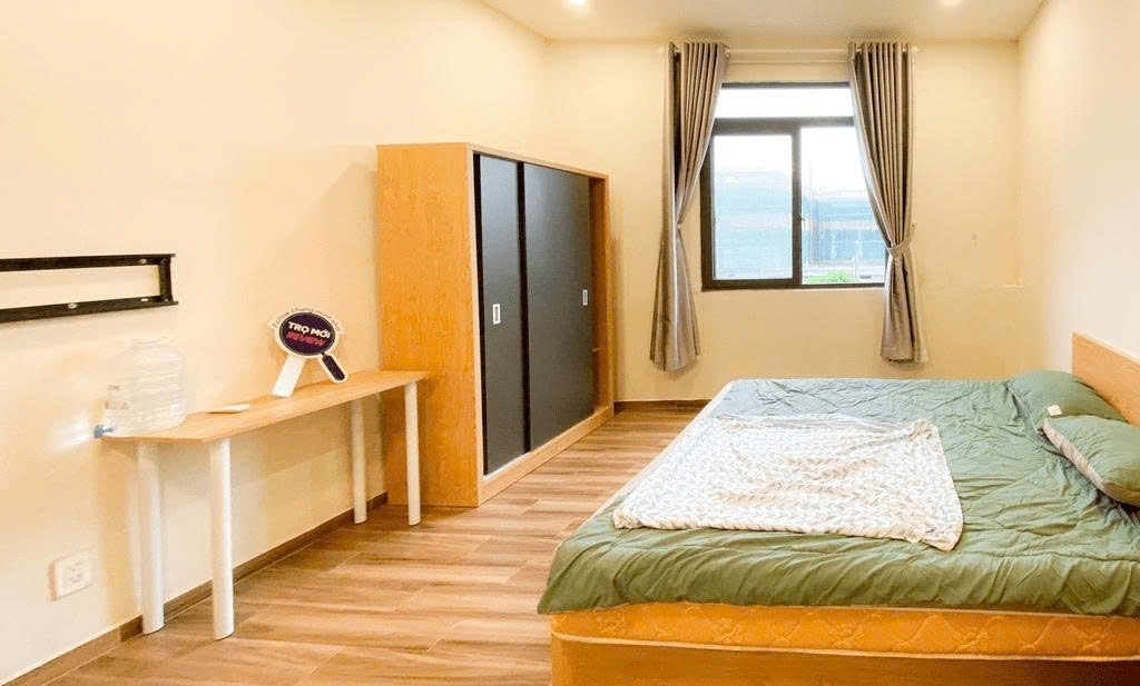 Phòng trọ Studio 25m2 tại Anh Ng House  Nguyễn Cảnh Dị - Tân Bình - Phòng ngủ