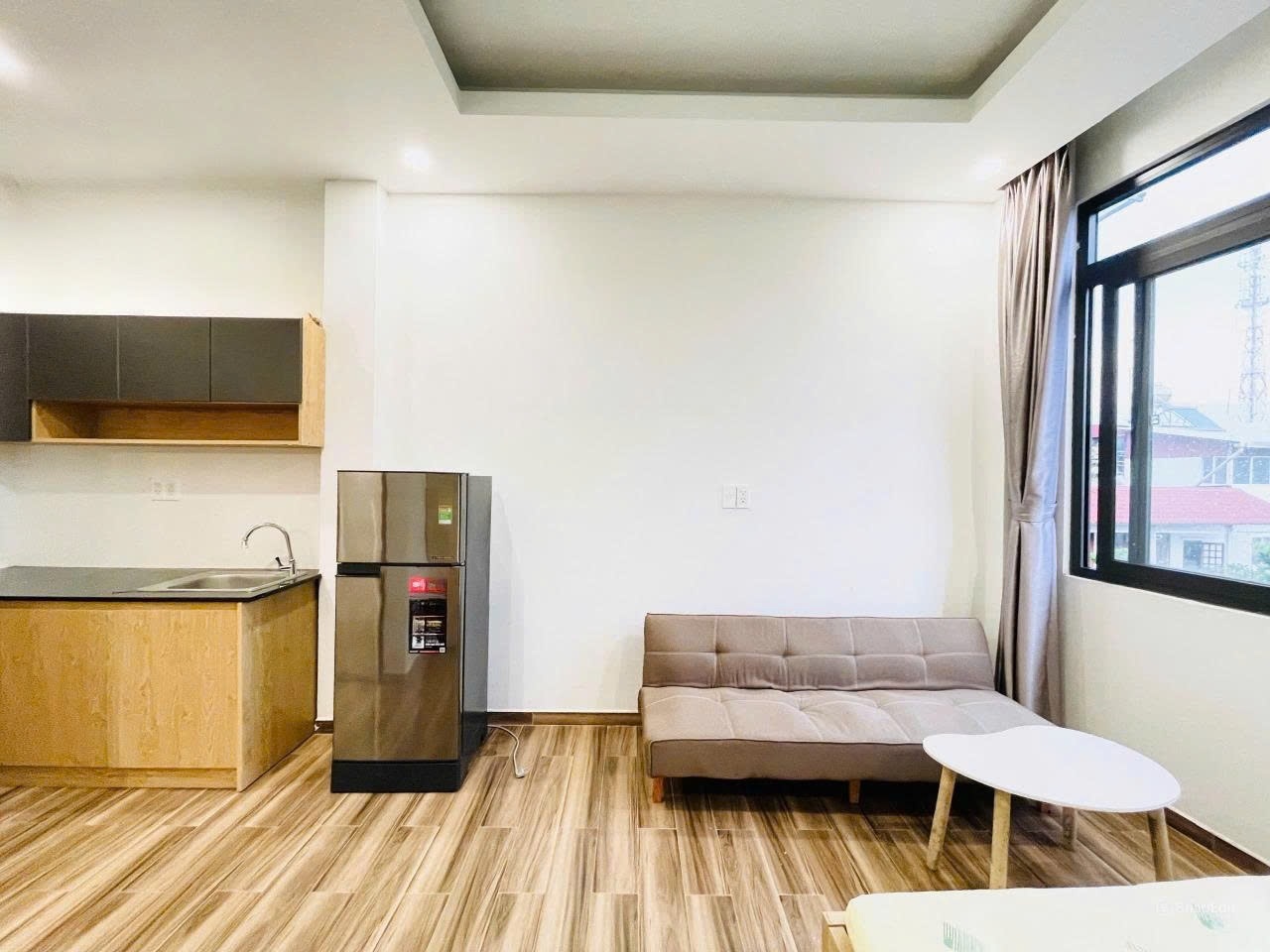 Phòng trọ Studio 25m2 tại Anh Ng House  Nguyễn Cảnh Dị - Tân Bình - Phòng khách