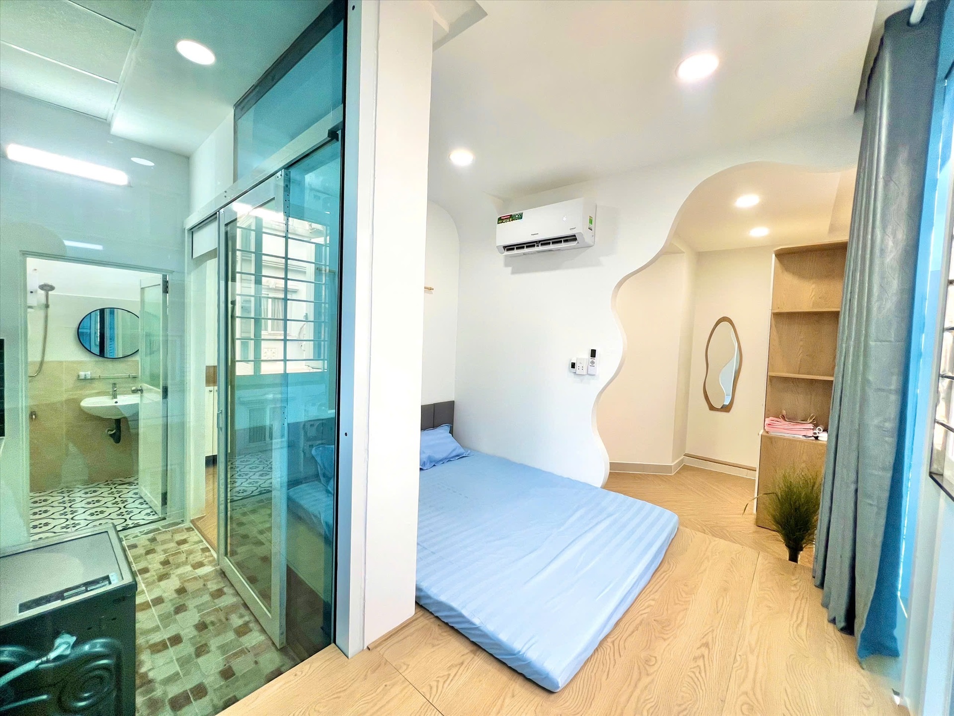 Phòng trọ 2 Phòng ngủ 50m2 tại AH Apartment Trường Sơn - Tân Bình - Phòng ngủ