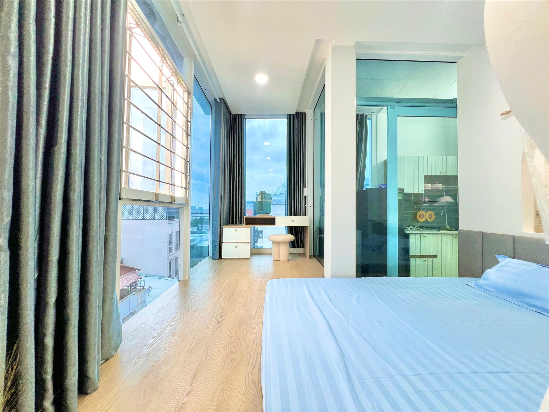 Phòng trọ 2 Phòng ngủ 50m2 tại AH Apartment Trường Sơn - Tân Bình - Phòng ngủ