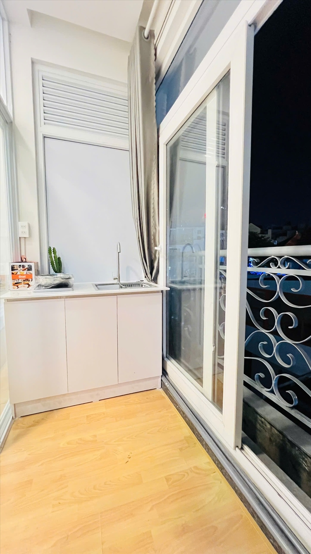 Phòng trọ 1 Phòng ngủ 35m2 tại Đất Lành Apartment Yên Thế - Tân Bình - Phòng bếp