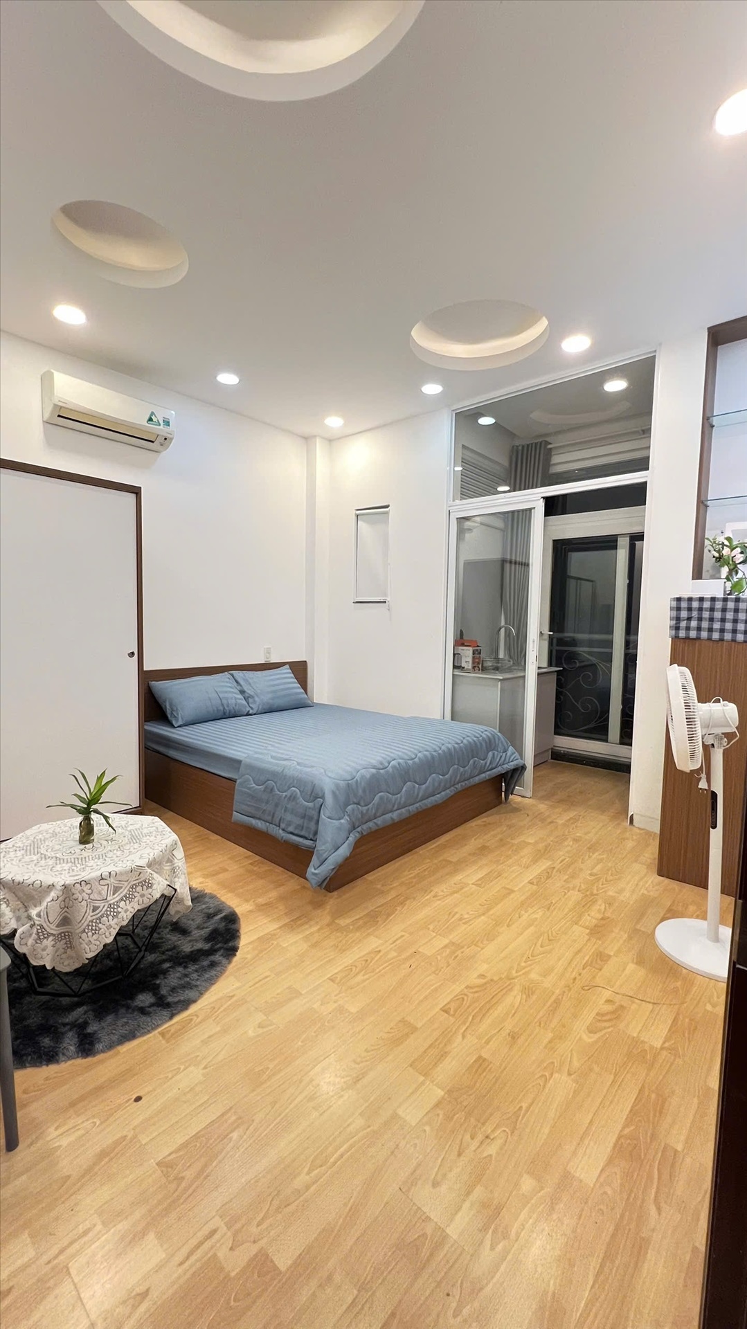 Phòng trọ 1 Phòng ngủ 35m2 tại Đất Lành Apartment Yên Thế - Tân Bình - Phòng ngủ