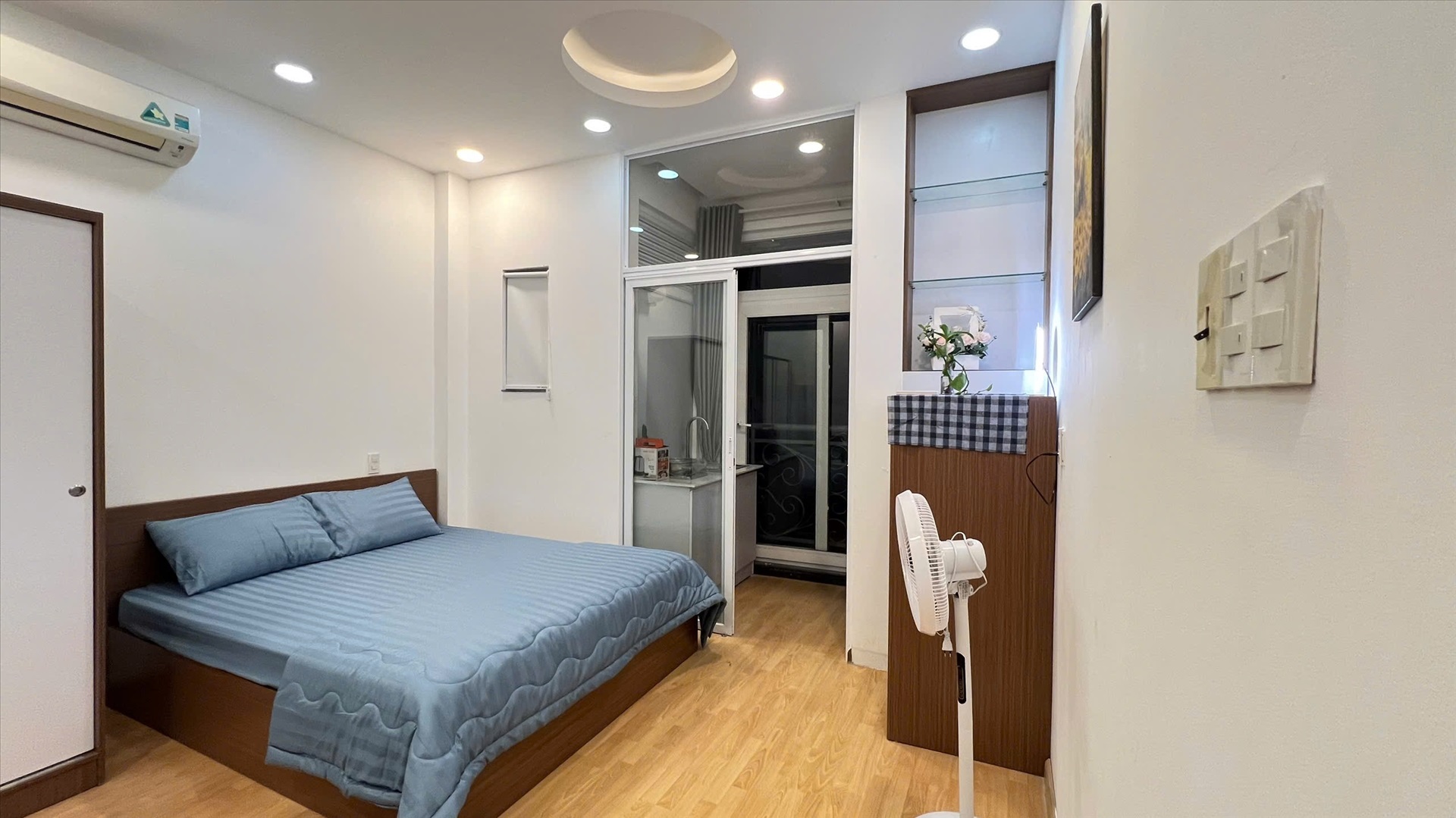 Phòng trọ 1 Phòng ngủ 35m2 tại Đất Lành Apartment Yên Thế - Tân Bình - Phòng ngủ