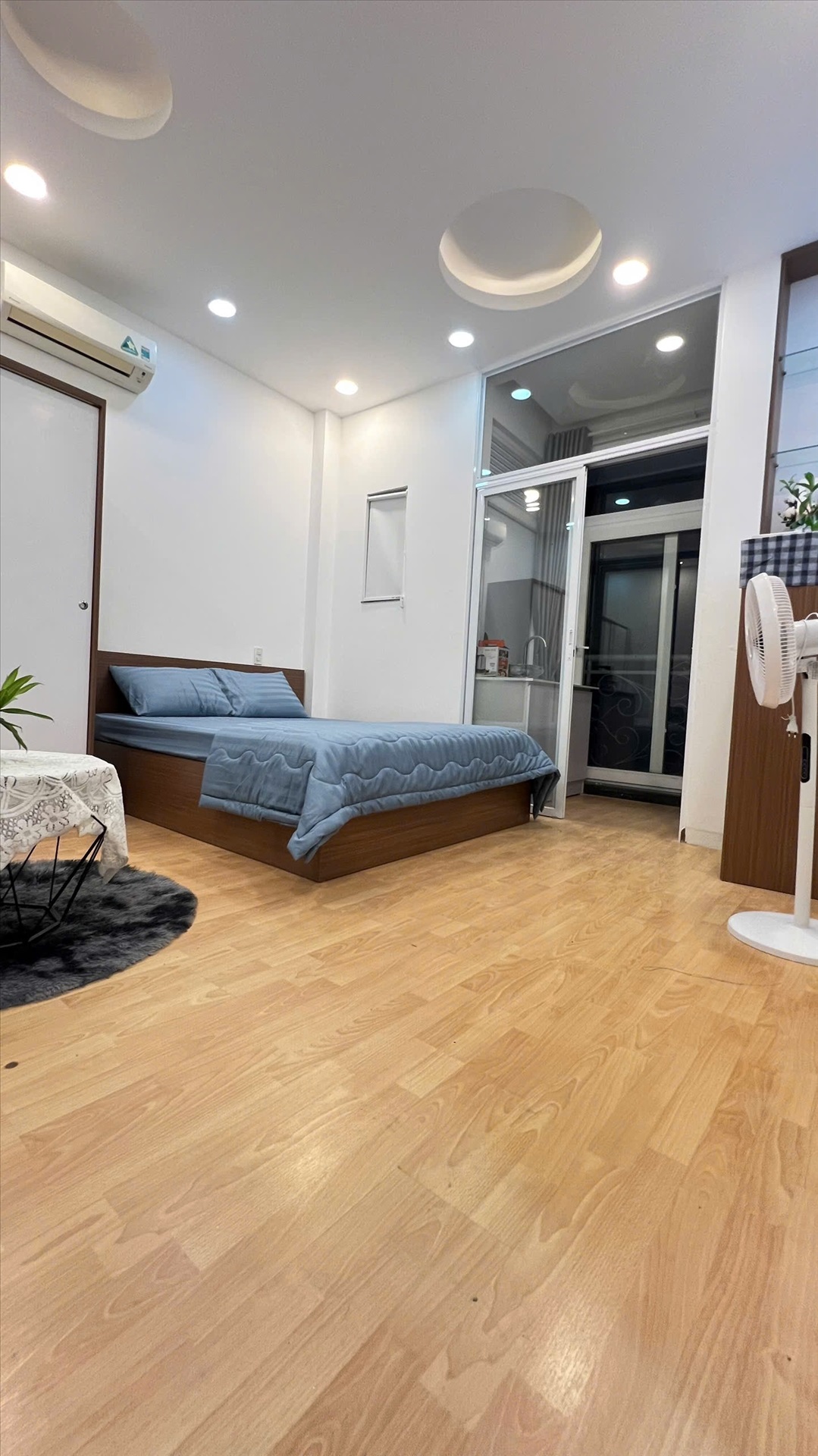 Phòng trọ 1 Phòng ngủ 35m2 tại Đất Lành Apartment Yên Thế - Tân Bình - Phòng ngủ