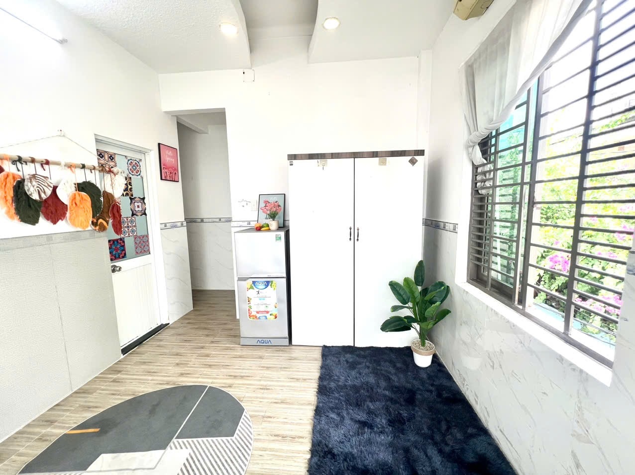 Phòng trọ Studio 20m2 tại ML Home Nguyễn Thiện Thuật - Bình Thạnh - Phòng khách