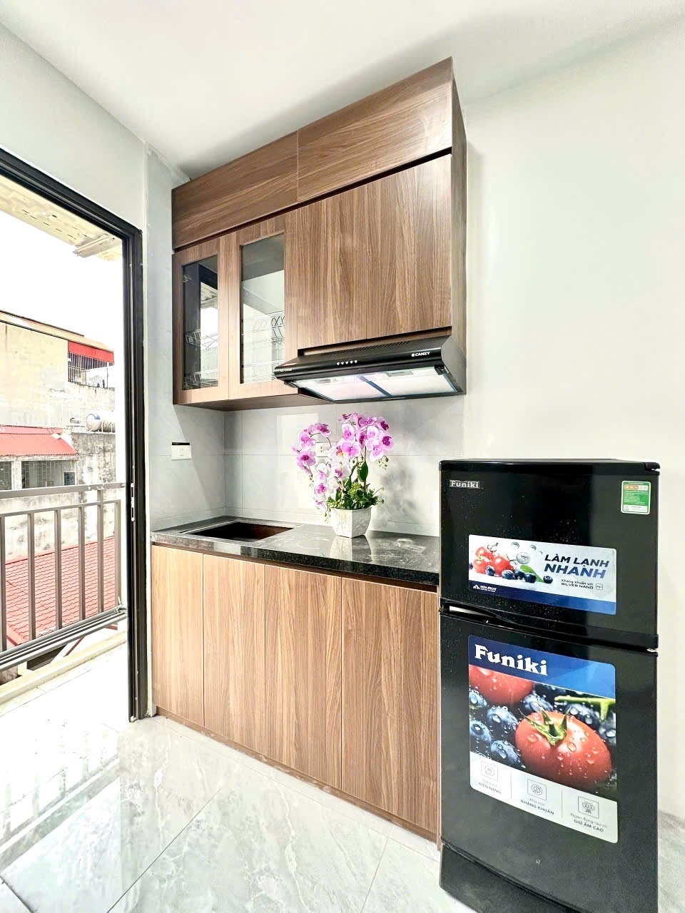 Phòng trọ 1 Phòng ngủ 40m2 tại Time House Đình Thôn - Nam Từ Liêm - Phòng bếp
