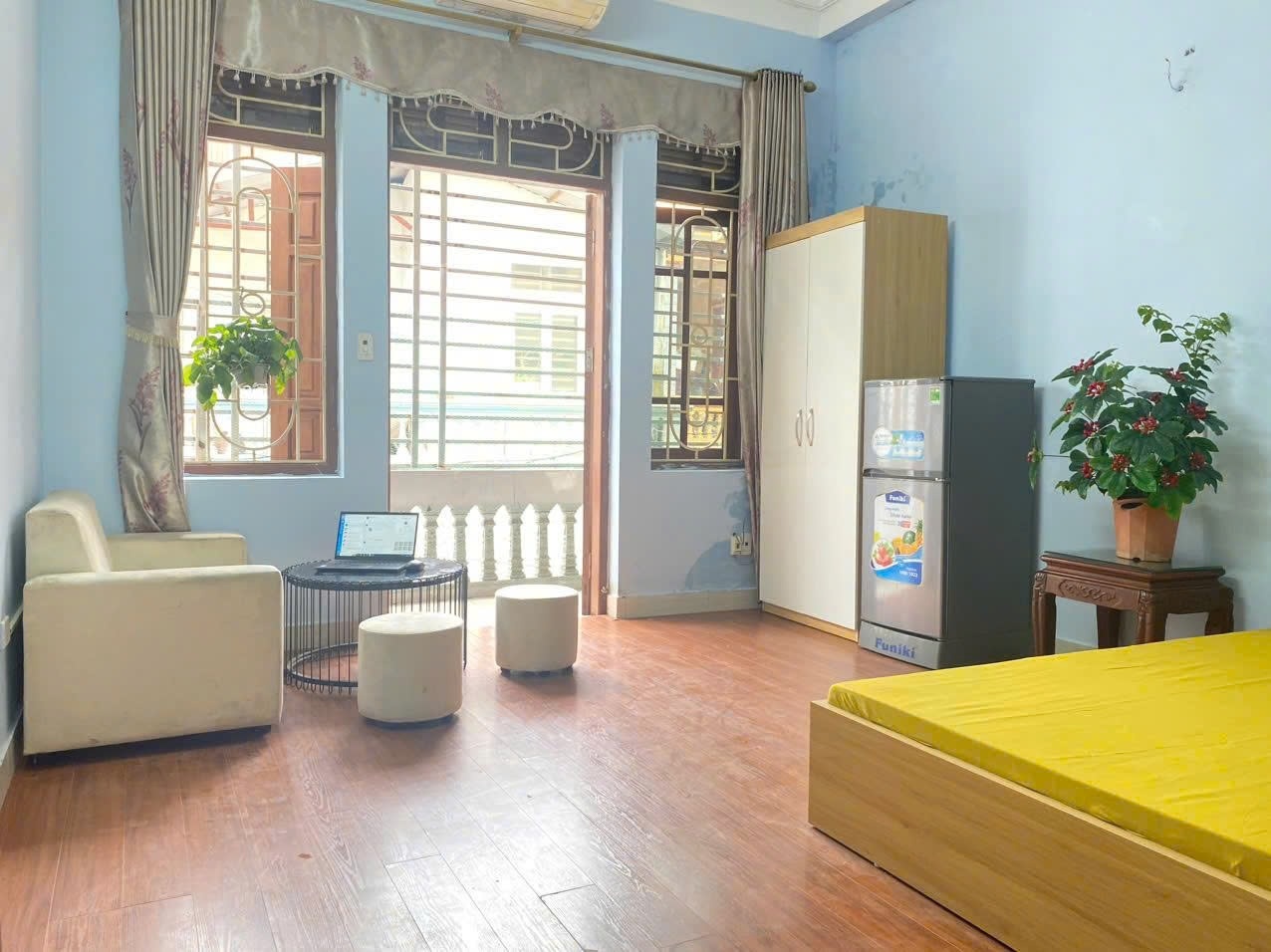 Phòng trọ Studio 30m2 tại NT House Đức Diễn - Bắc Từ Liêm - Phòng khách