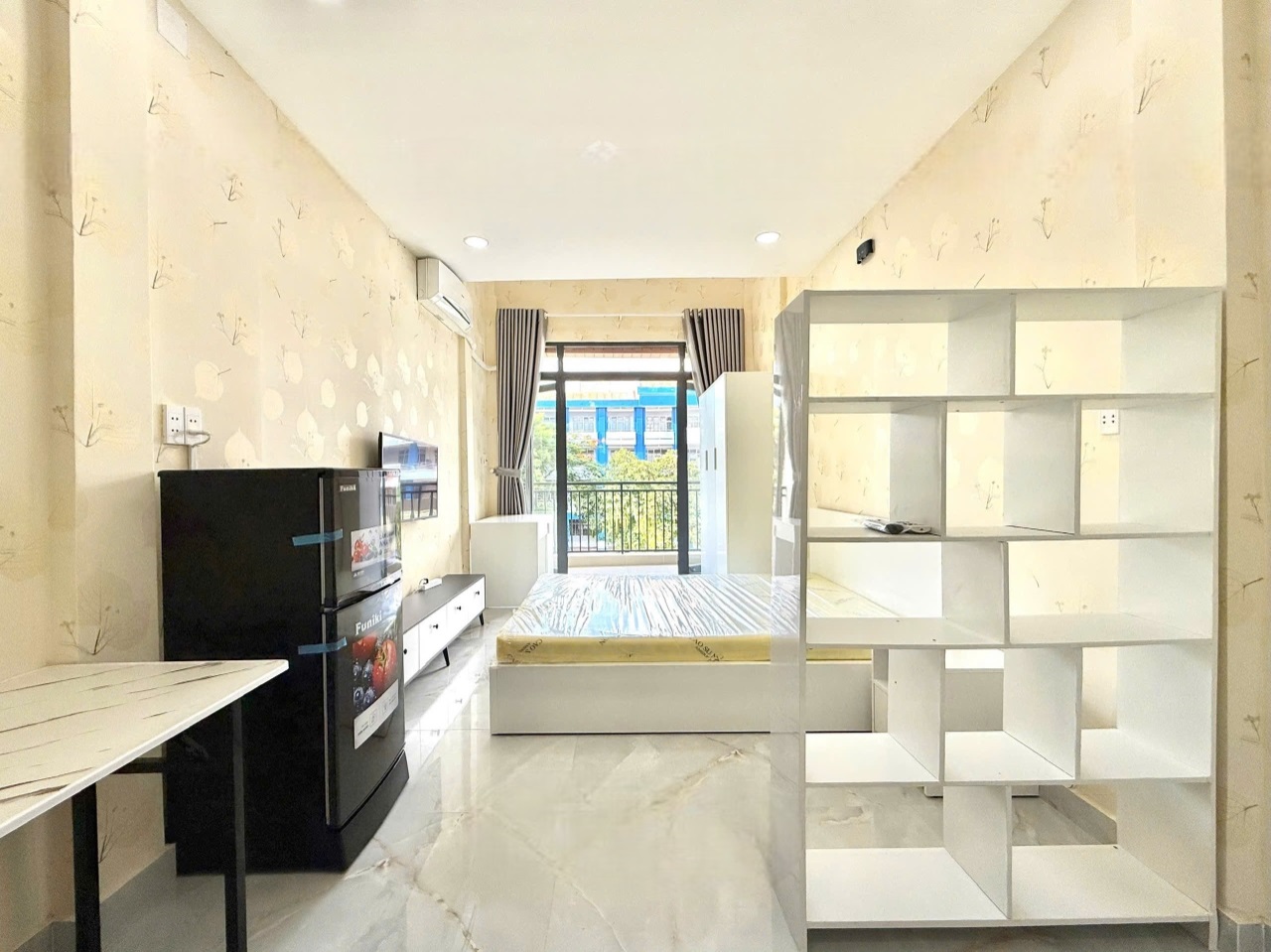 Phòng trọ Studio 35m2 tại NVK Home Trường Chinh - Tân Bình - Phòng ngủ