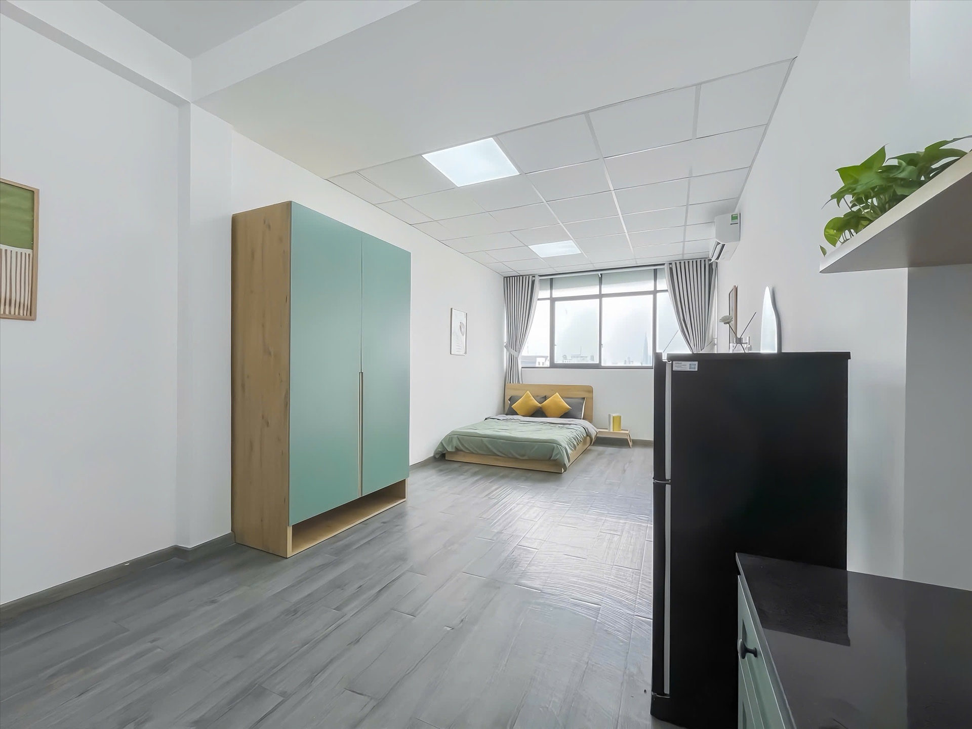 Phòng trọ Studio 30m2 tại Lighthouse Nguyễn Thái Sơn - Gò Vấp - Phòng ngủ
