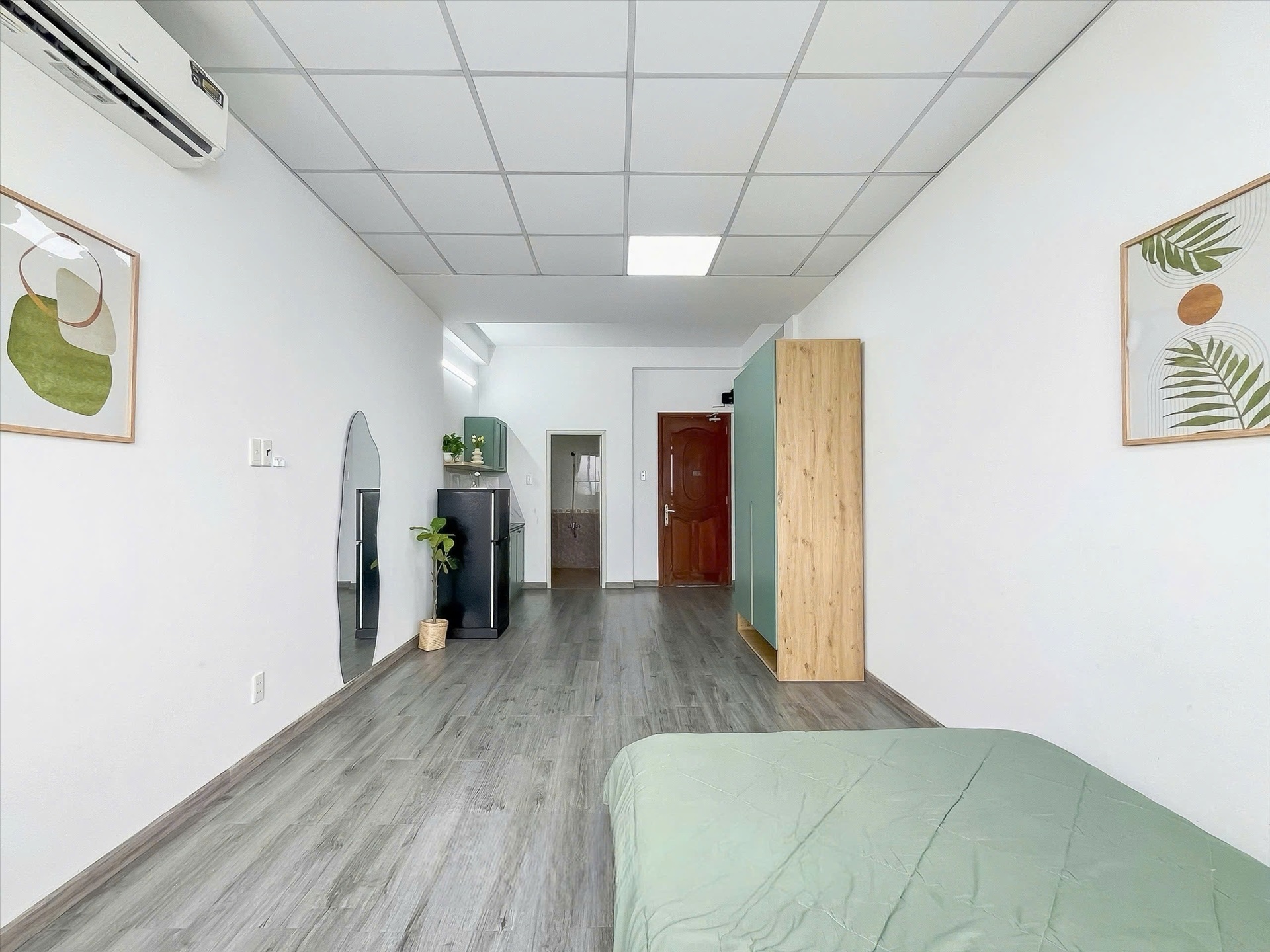 Phòng trọ Studio 30m2 tại Lighthouse Nguyễn Thái Sơn - Gò Vấp - Phòng ngủ