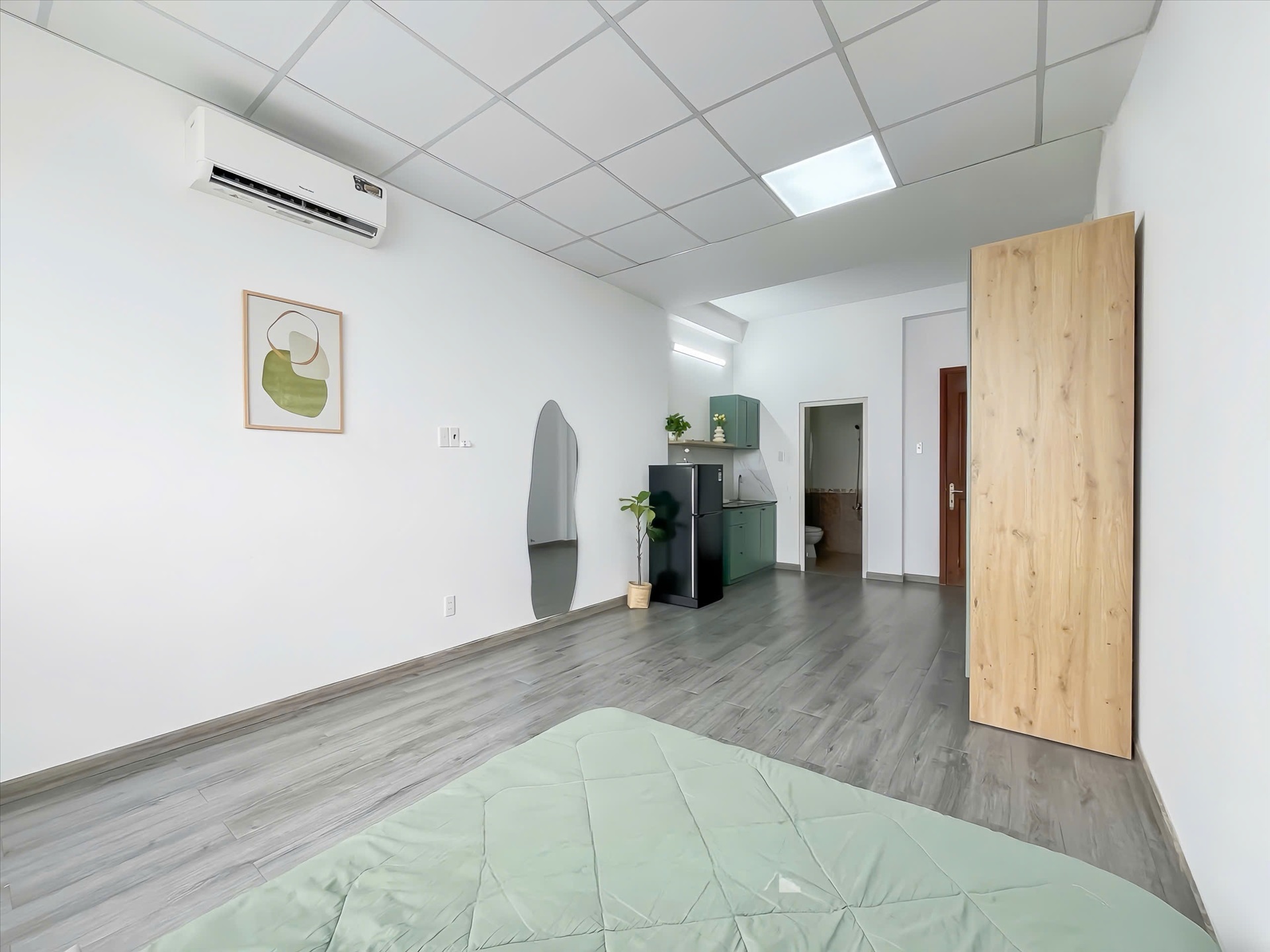 Phòng trọ Studio 30m2 tại Lighthouse Nguyễn Thái Sơn - Gò Vấp - Phòng bếp