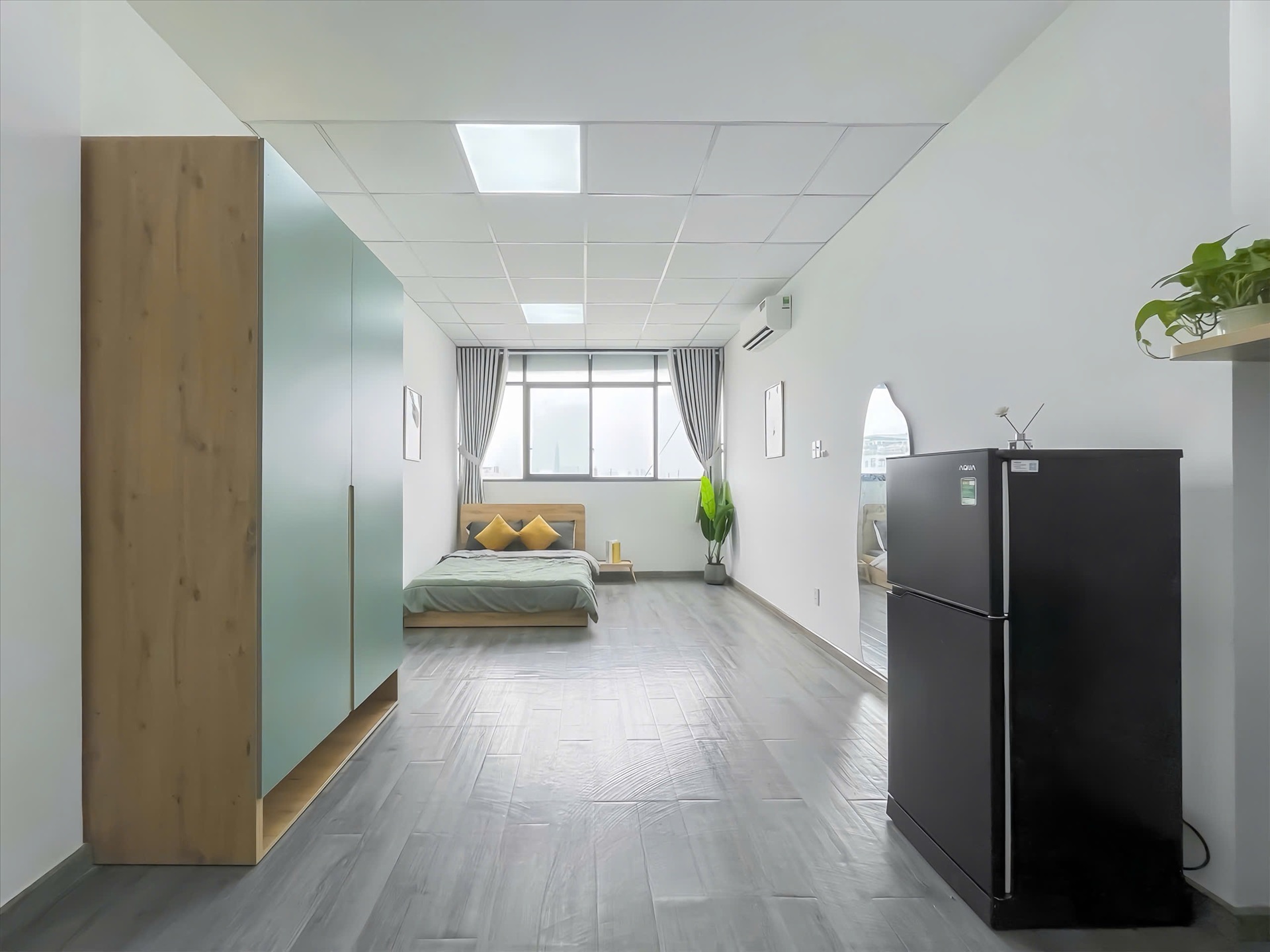 Phòng trọ Studio 30m2 tại Lighthouse Nguyễn Thái Sơn - Gò Vấp - Phòng ngủ