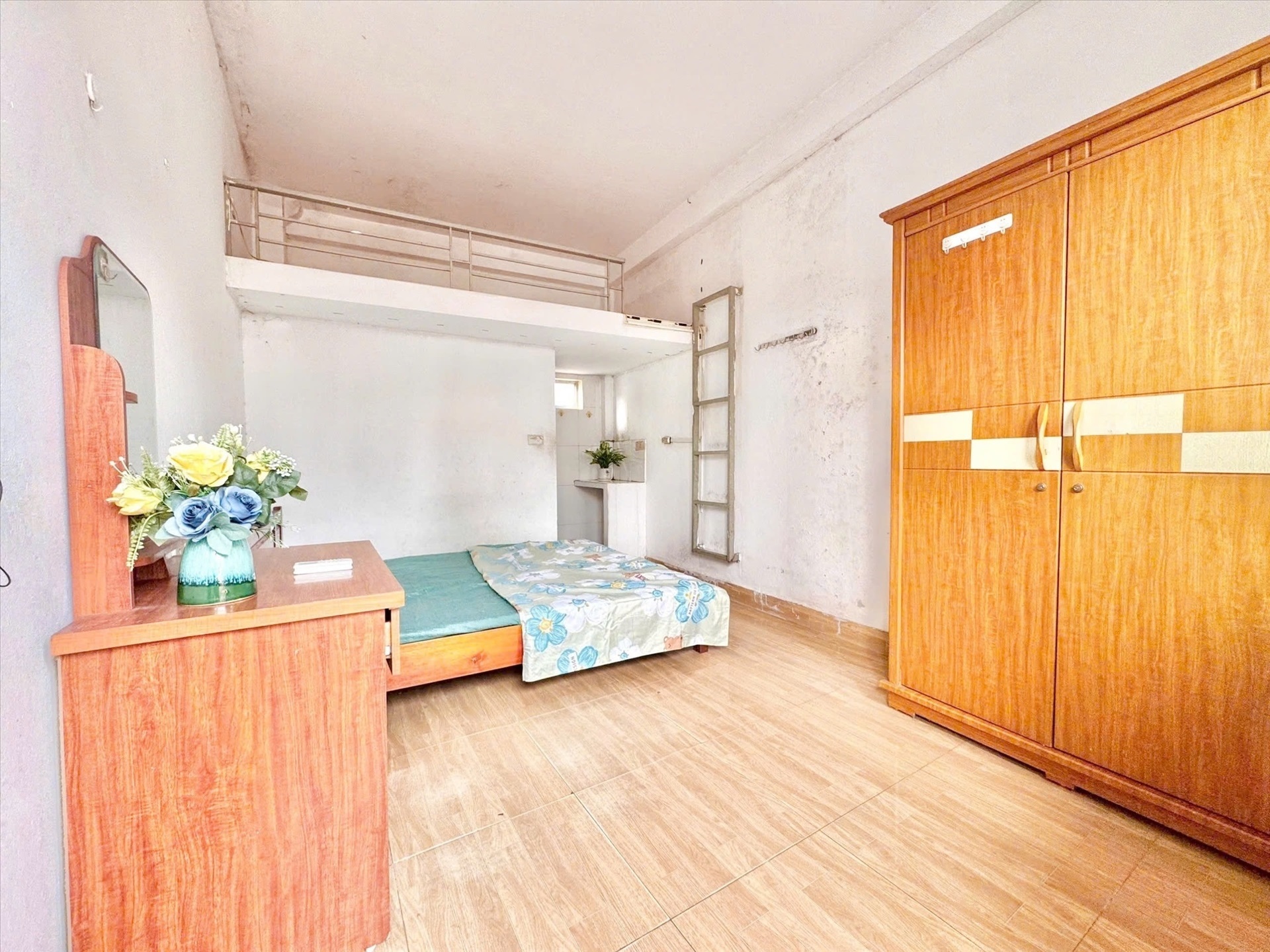 Phòng trọ Studio 25m2 tại Timehouse 5 Phú Mỹ - Nam Từ Liêm - Phòng khách