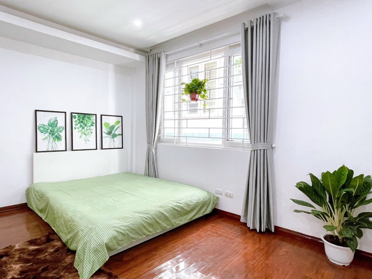 Phòng trọ Studio 30m2 tại Timhouse 4 Phú Mỹ - Nam Từ Liêm - Phòng ngủ