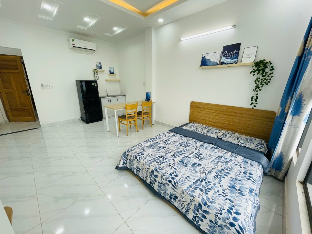 Phòng trọ Studio 30m2 tại AV House Đường số 9 - Bình Tân - Phòng ngủ