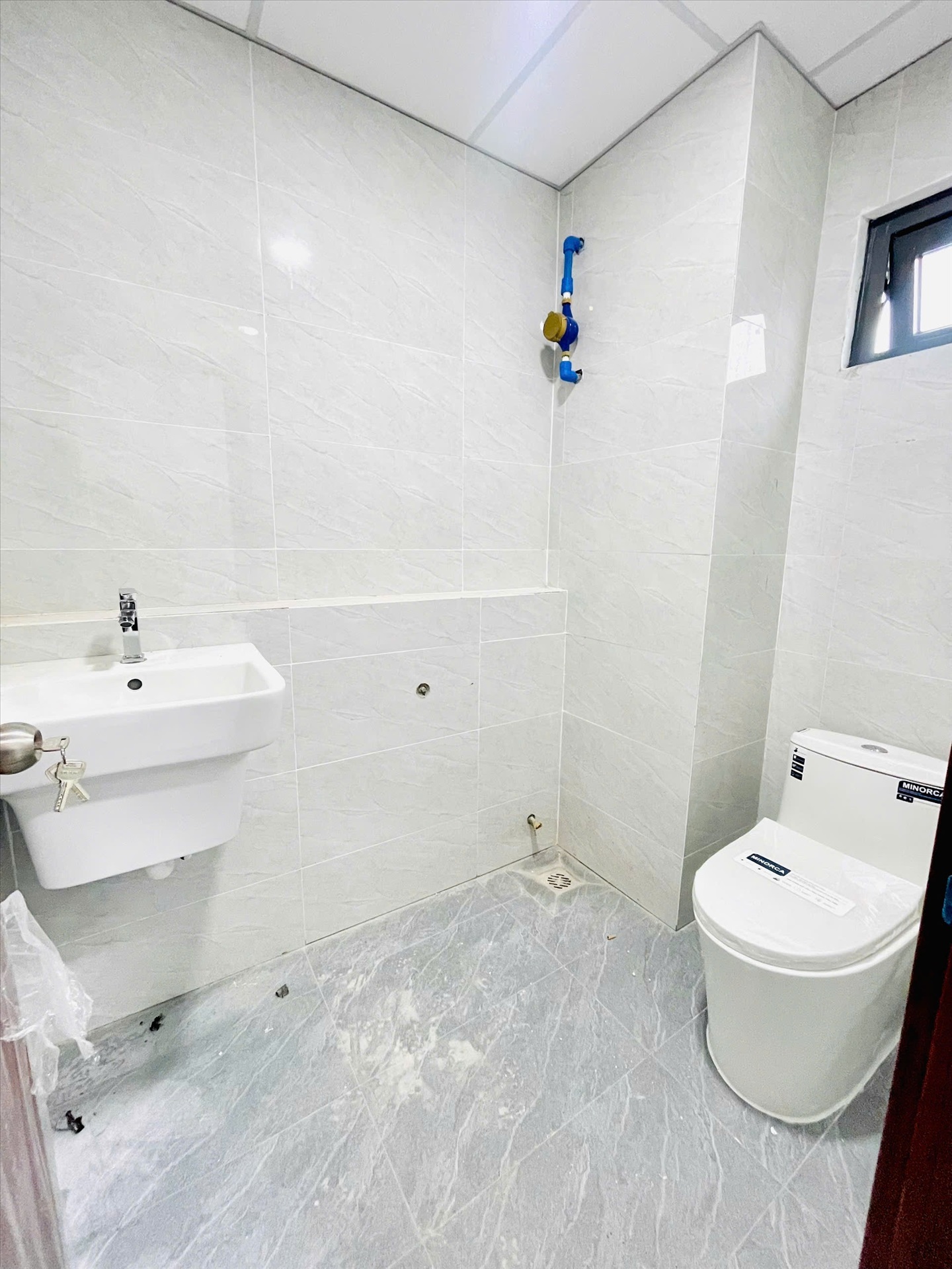 Phòng trọ Studio 28m2 tại MG House Vườn Lài - Quận 12 - Phòng tắm