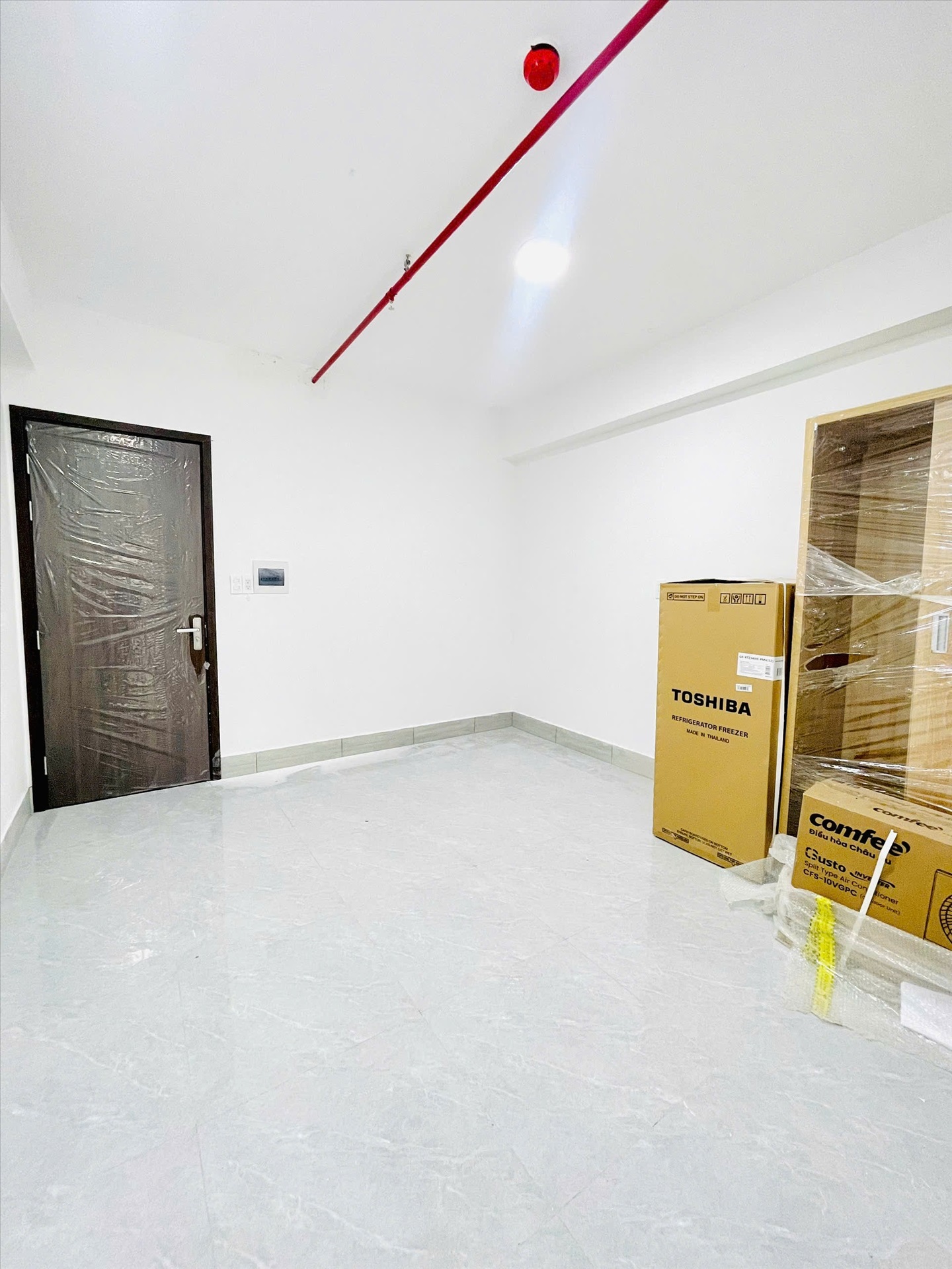 Phòng trọ Studio 28m2 tại MG House Vườn Lài - Quận 12 - Phòng ngủ