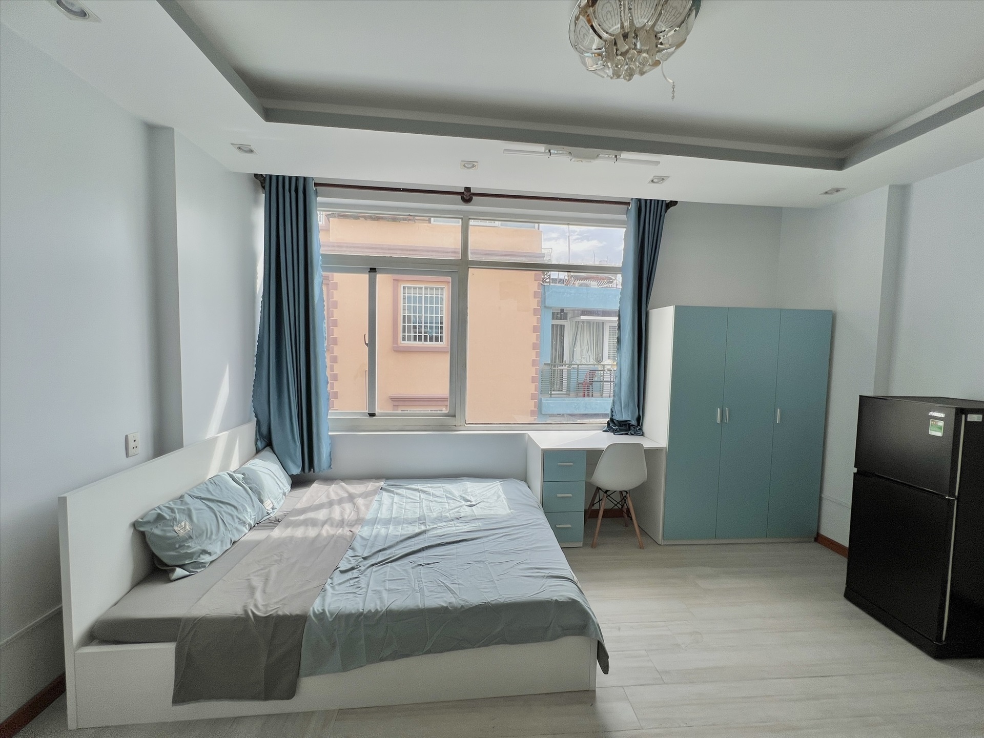Phòng trọ Studio 25m2 tại AT Home Phạm Văn Hai - Tân Bình - Phòng ngủ