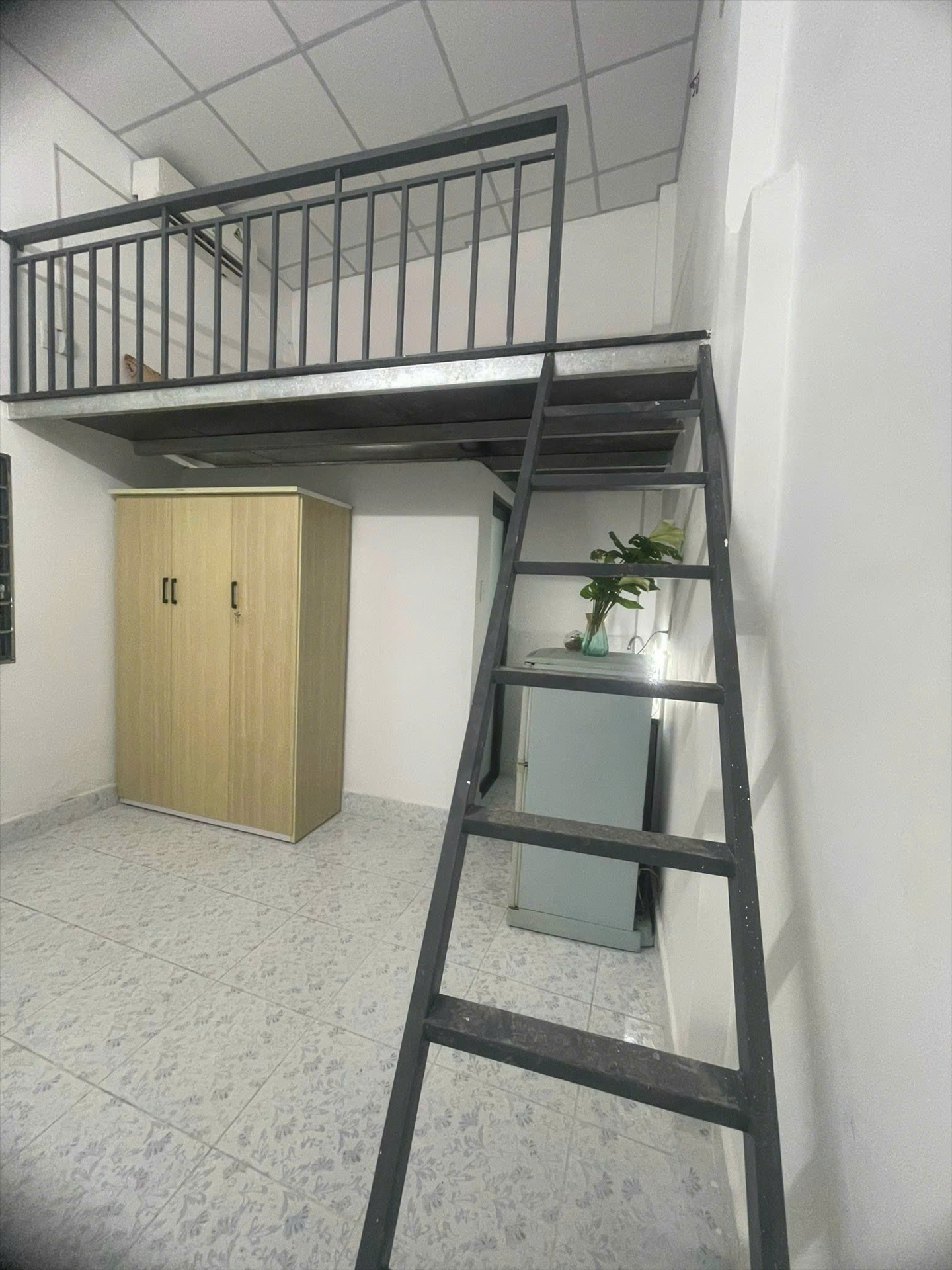 Phòng trọ Duplex 20m2 tại MT Home Đường số 1 - Tân Bình - Phòng ngủ