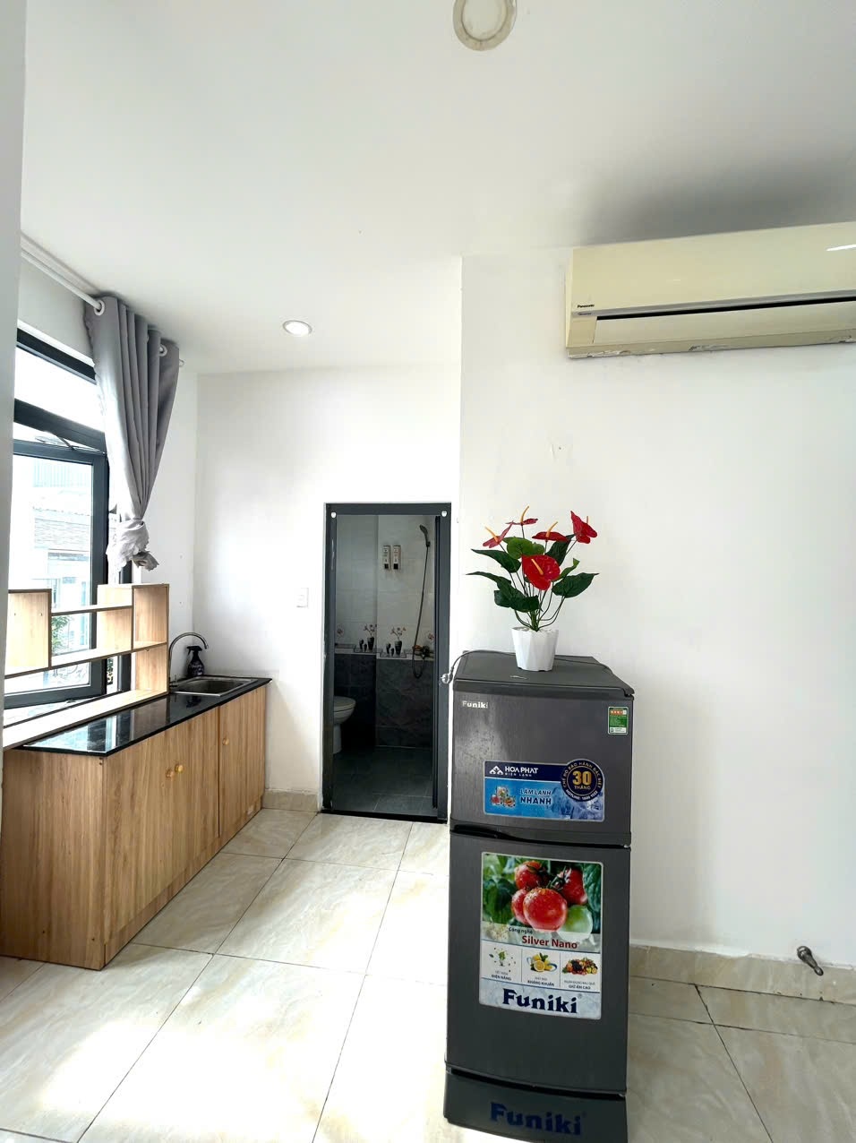 Phòng trọ Studio 20m2 tại AL House Bùi Thị Xuân - Tân Bình - Phòng ngủ