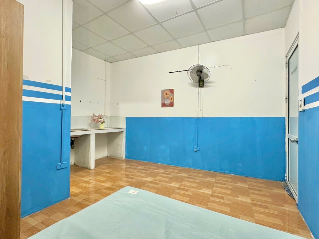 Phòng trọ Studio 25m2 tại Time House Lạc Long Quân - Tây Hồ - Phòng khách