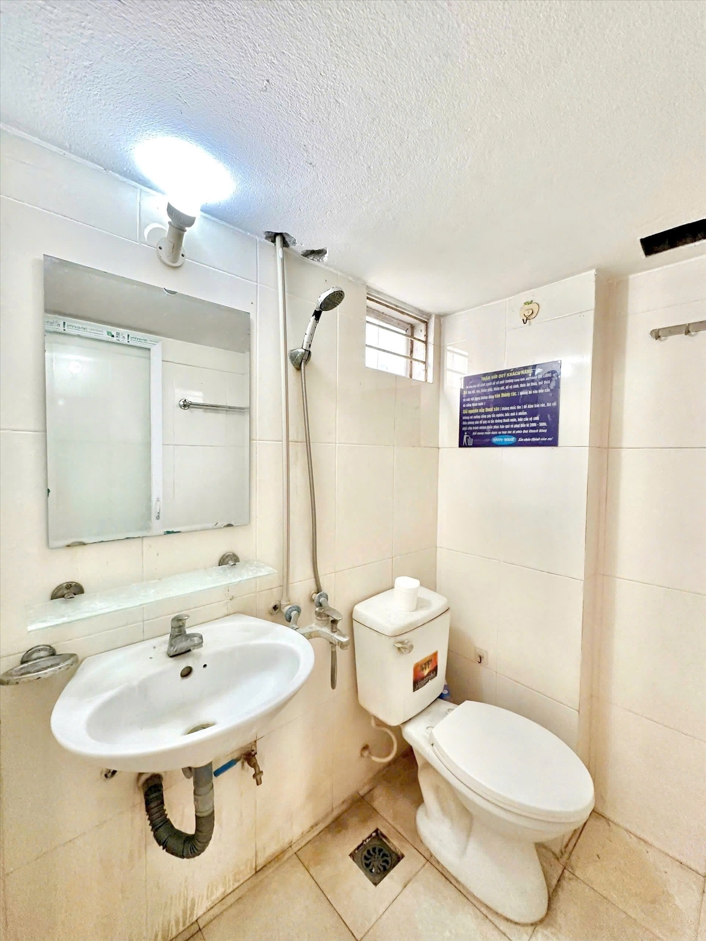 Phòng trọ Duplex 25m2 tại Timehouse 5 Cầu Diễn - Bắc Từ Liêm - Phòng tắm