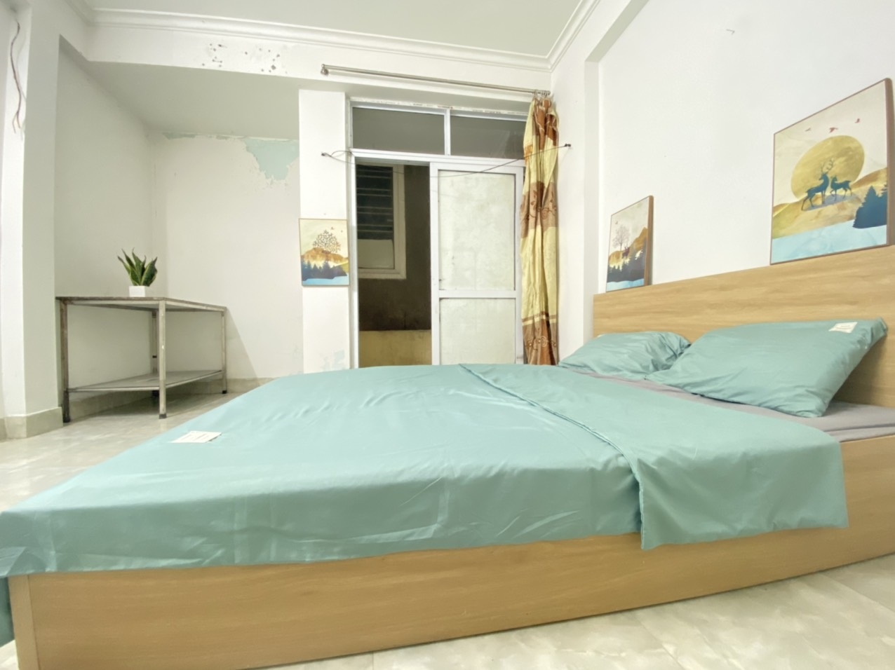 Phòng trọ Studio 27m2 tại Time House 2 Trần Cung - Bắc Từ Liêm - Phòng khách