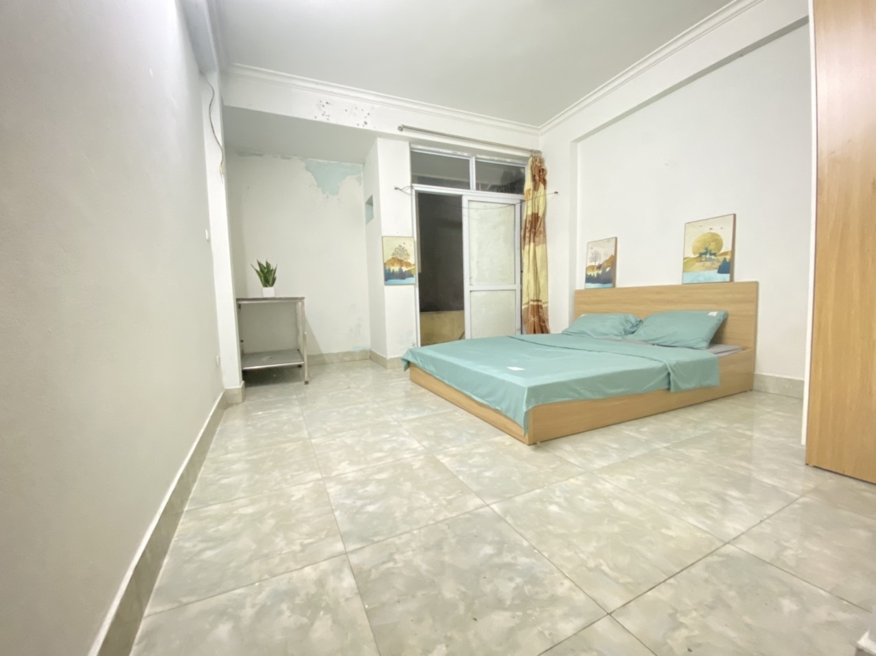 Phòng trọ Studio 27m2 tại Time House 2 Trần Cung - Bắc Từ Liêm - Phòng khách